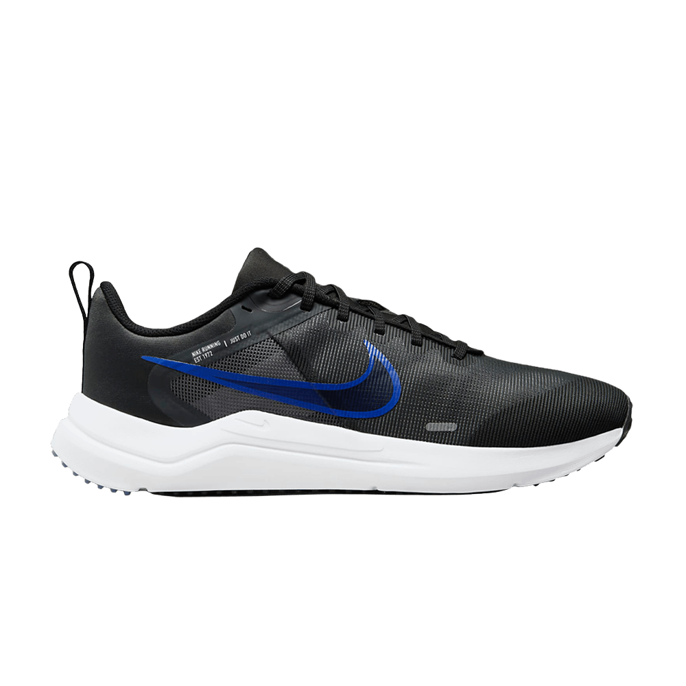 Pre-owned Nike Downshifter 12 'anthracite Racer Blue' In Black
