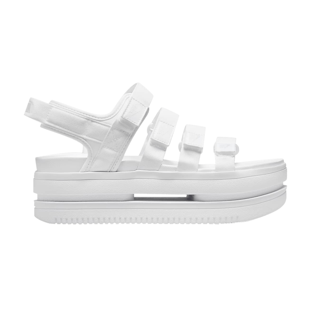 Pre-owned Nike Wmns Icon Classic Sandal 'white Pure Platinum'