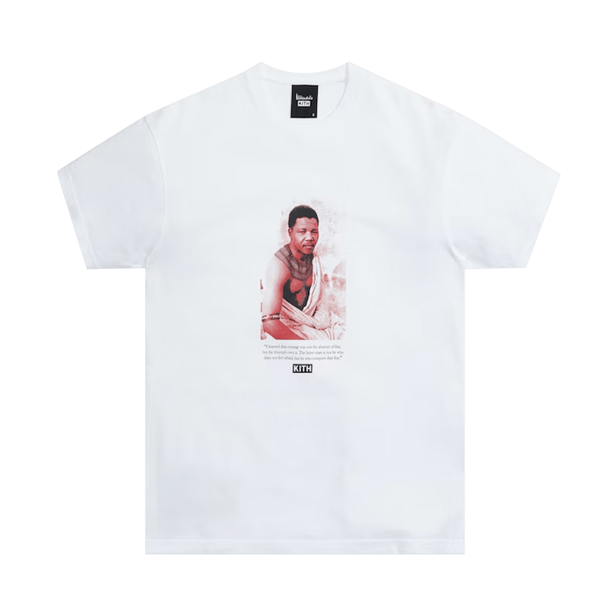Kith x Mandela Triumph Vintage Tee 'White'