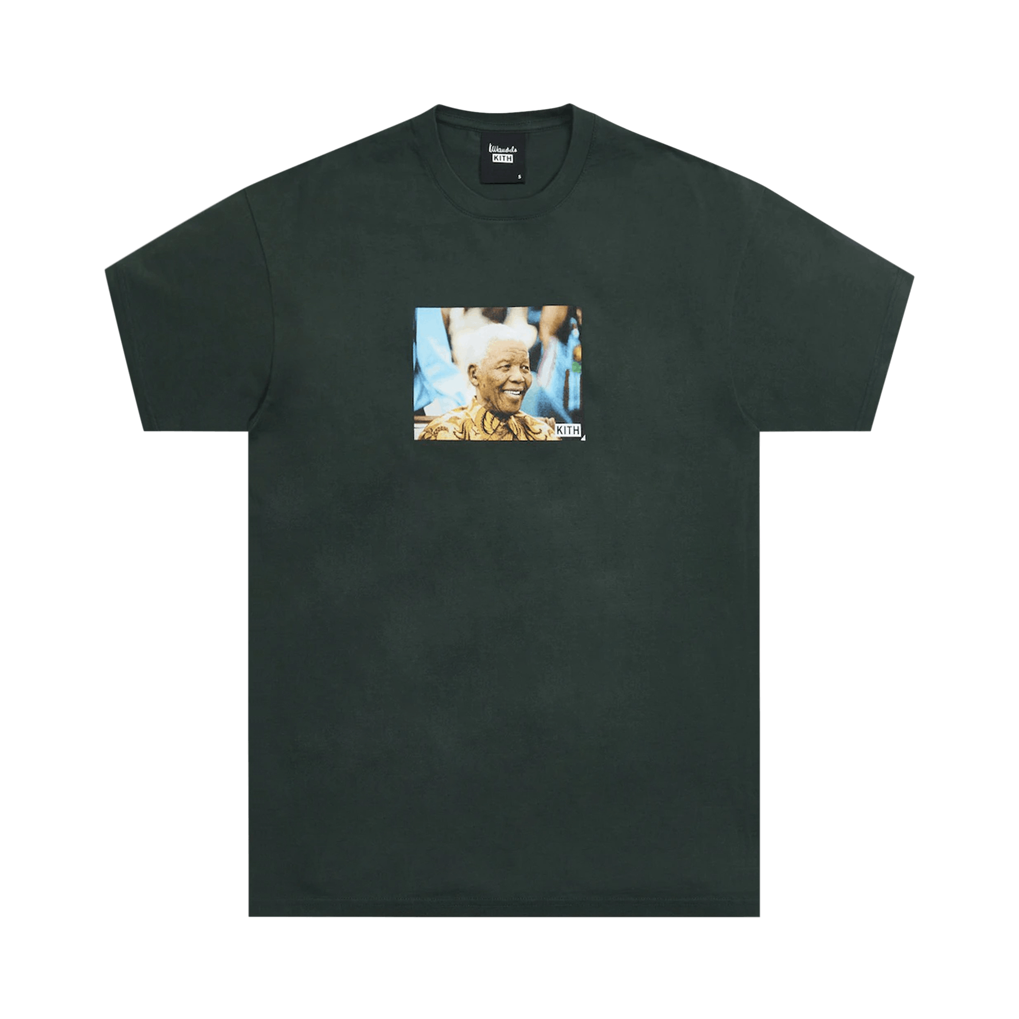 Pre-owned Kith X Mandela Learn To Love Tee 'stadium' In Black