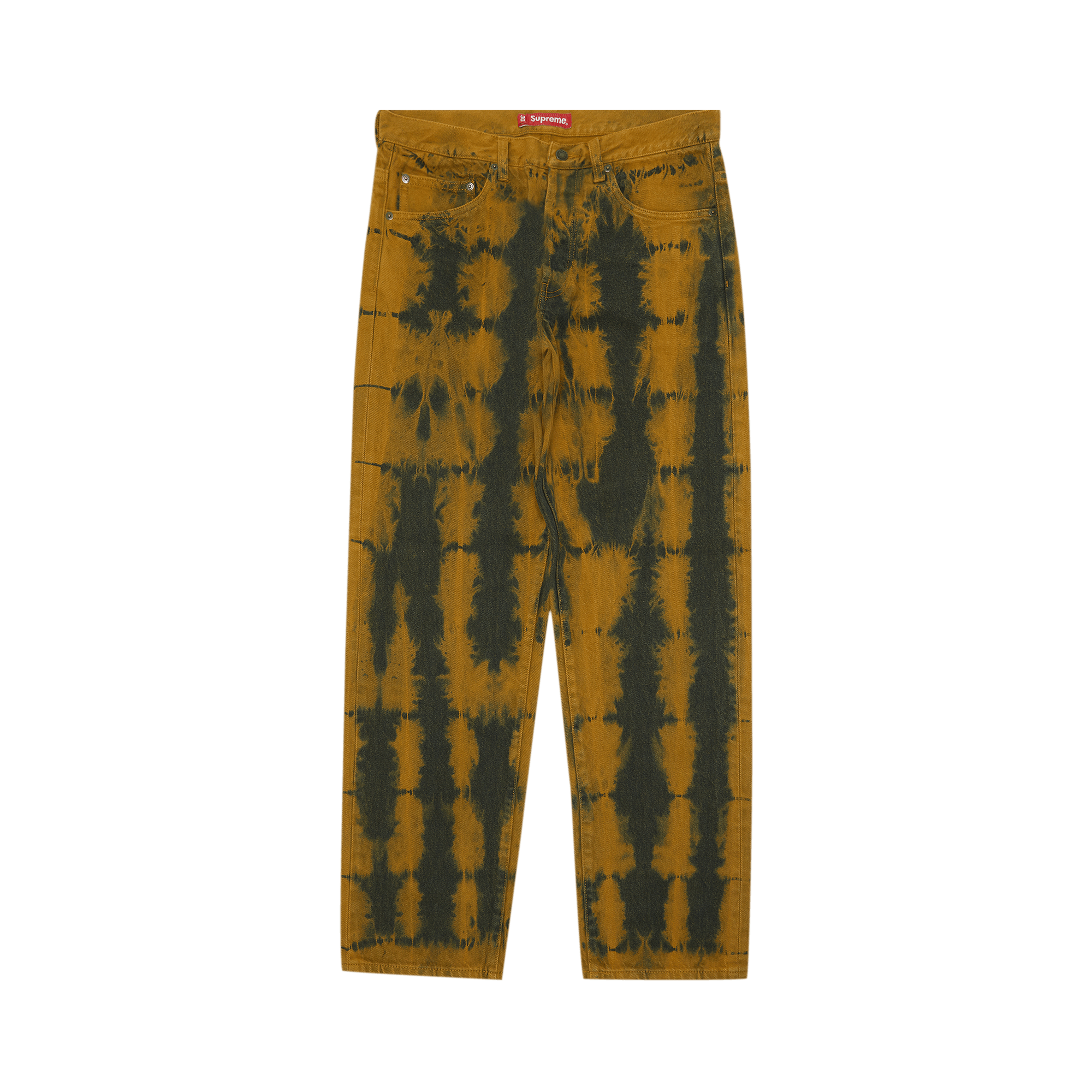 Pre-owned Supreme Regular Jean 'dyed Rust' In Multi-color | ModeSens