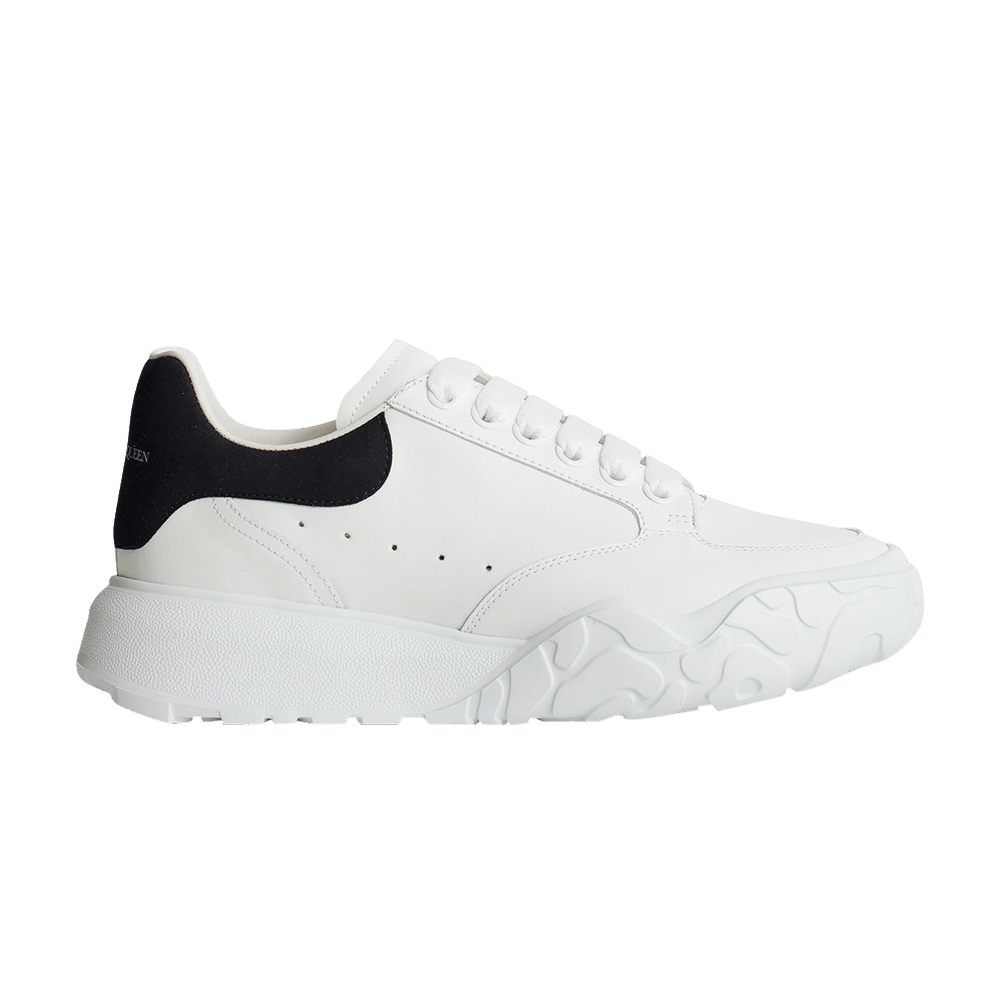 Alexander McQueen Wmns Court Trainer 'White Black'