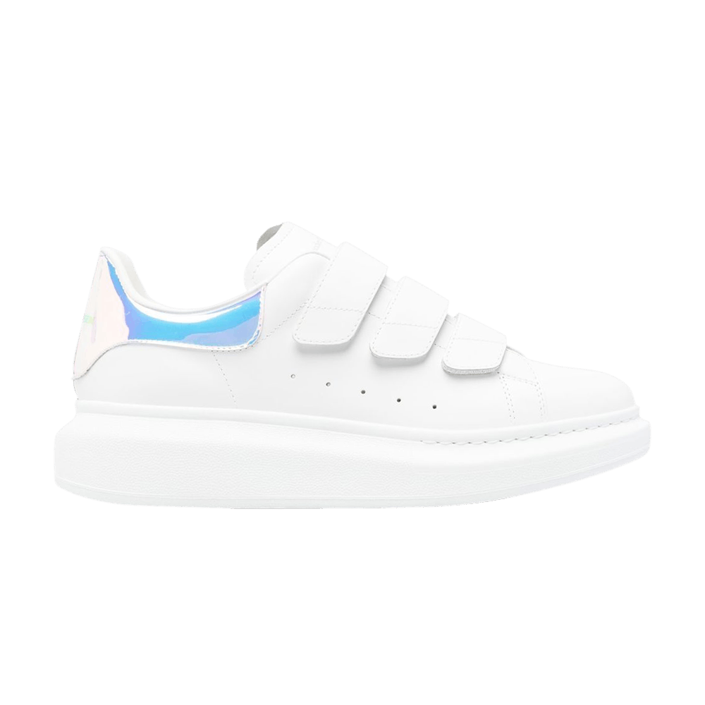Alexander McQueen Wmns Oversized Sneaker 'White Iridescent'