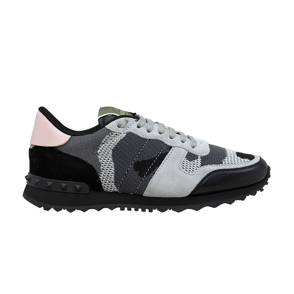 Valentino Wmns Rockrunner 'Grey Pink Camo'