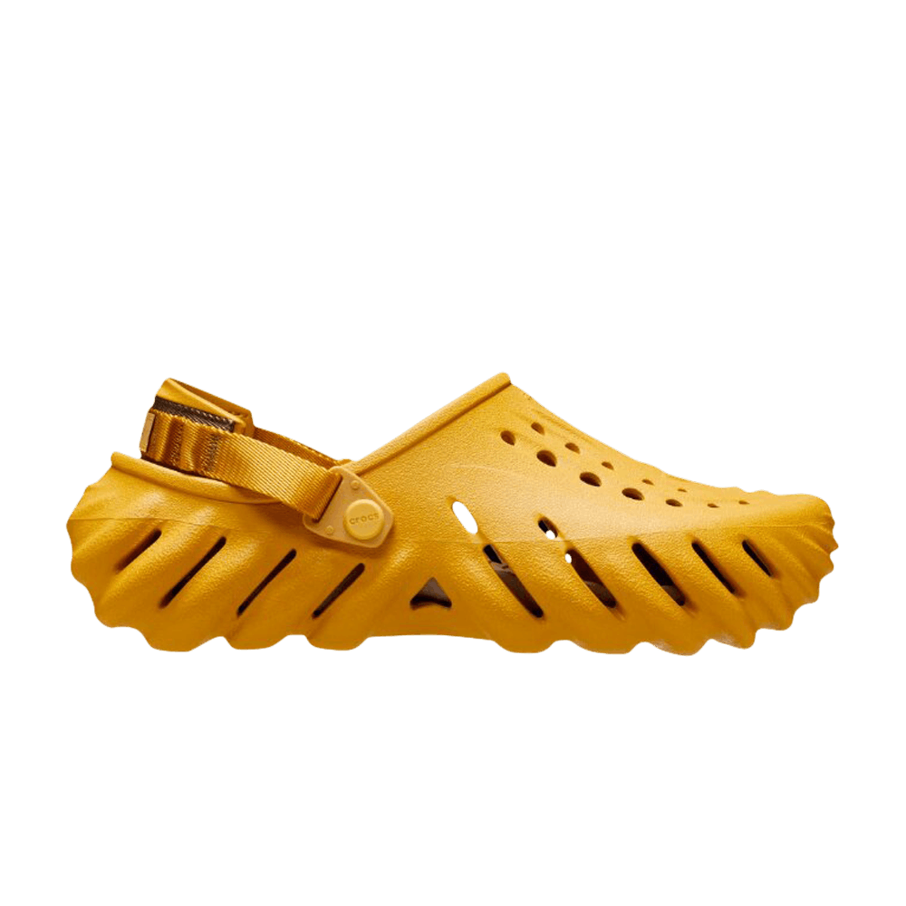 Pre-owned Crocs Echo Clog 'desert Grass' In Tan