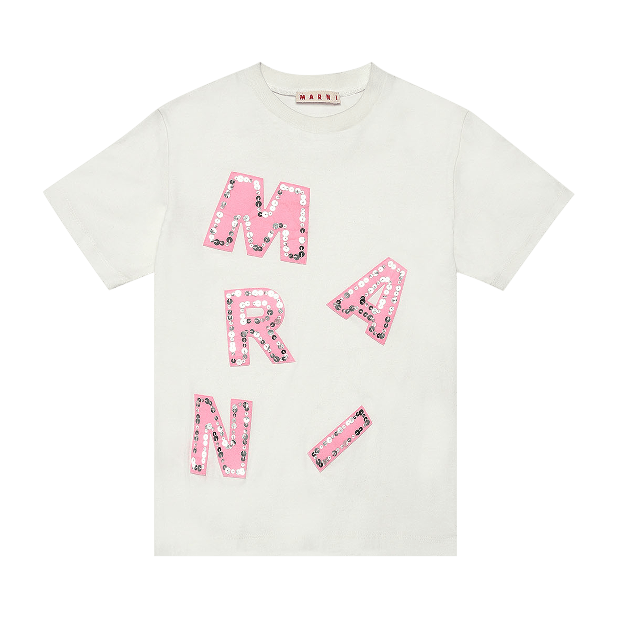 Buy Marni T-Shirt 'Lily White' - HUMU0198X0 UTC017 00W01 | GOAT