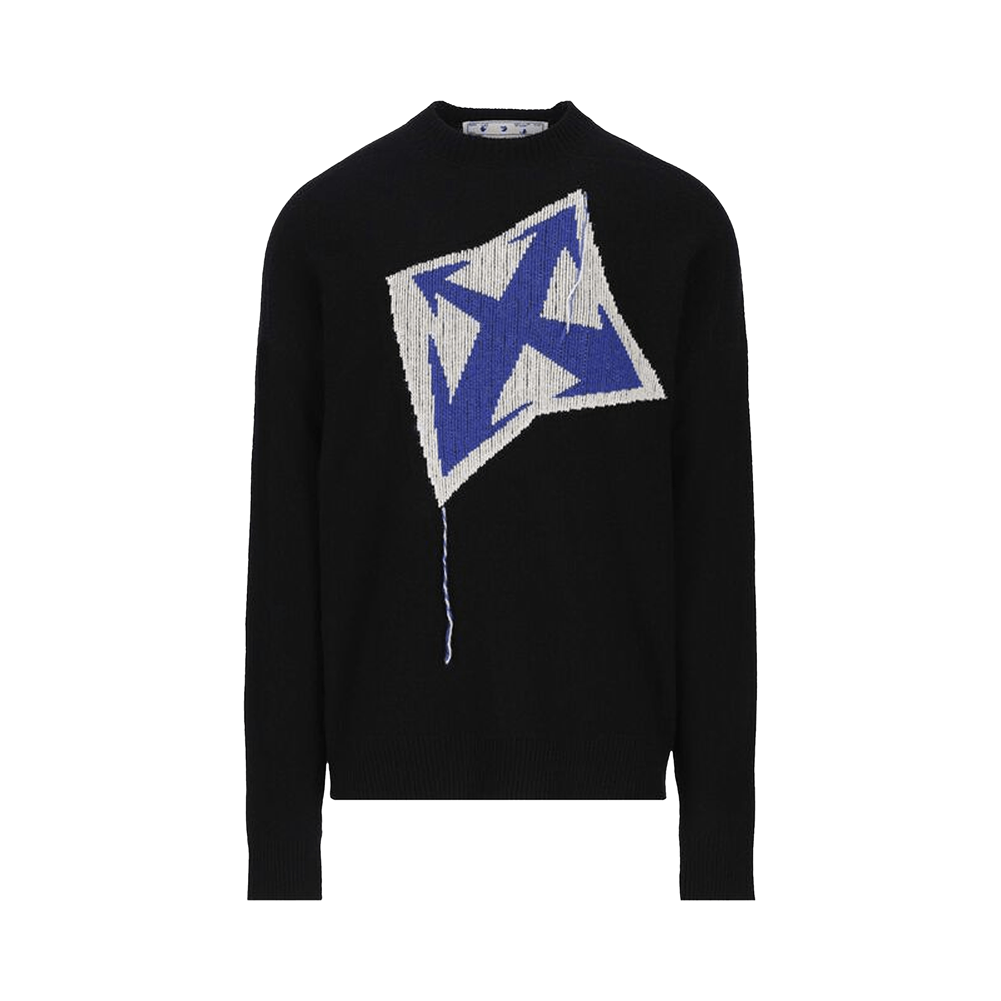 Off-White Arrows Intarsia Wool Jumper 'Black'