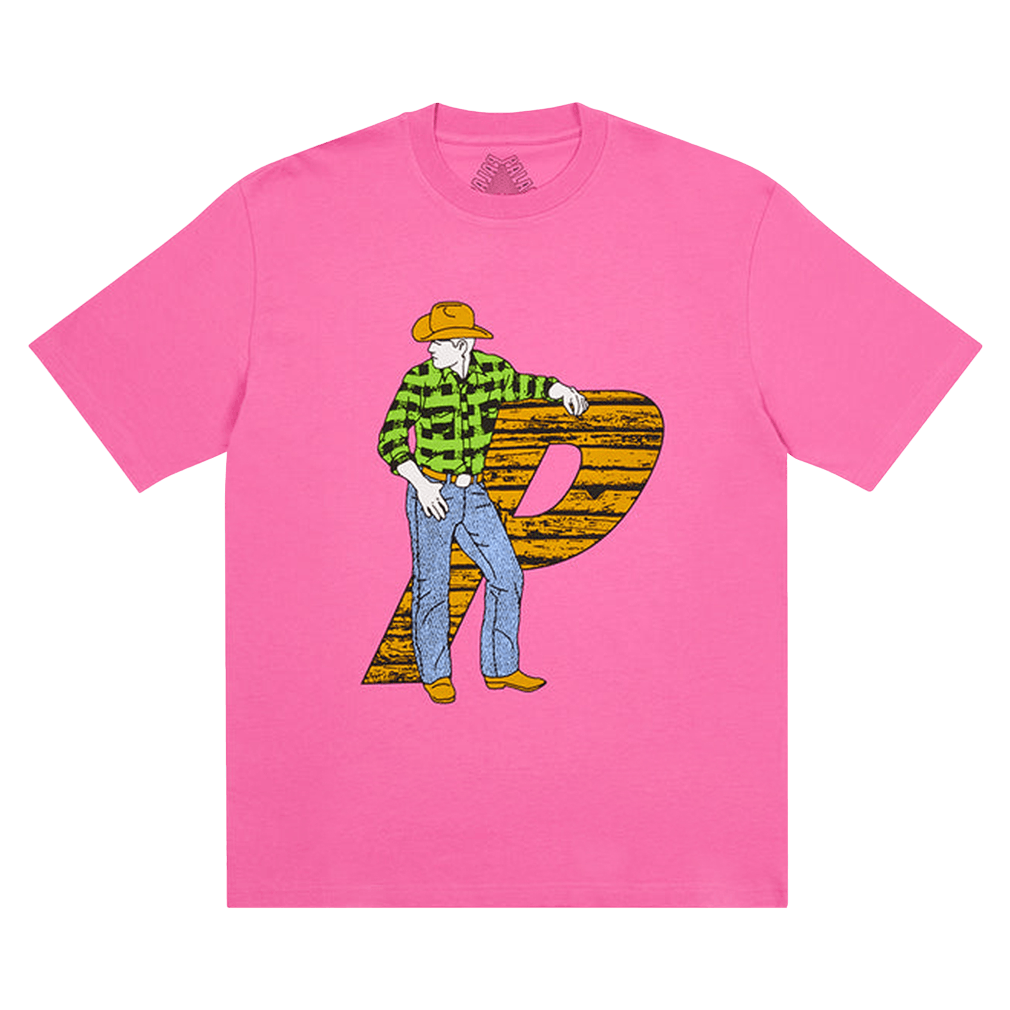 Palace Saddle Up T-Shirt 'Pink'