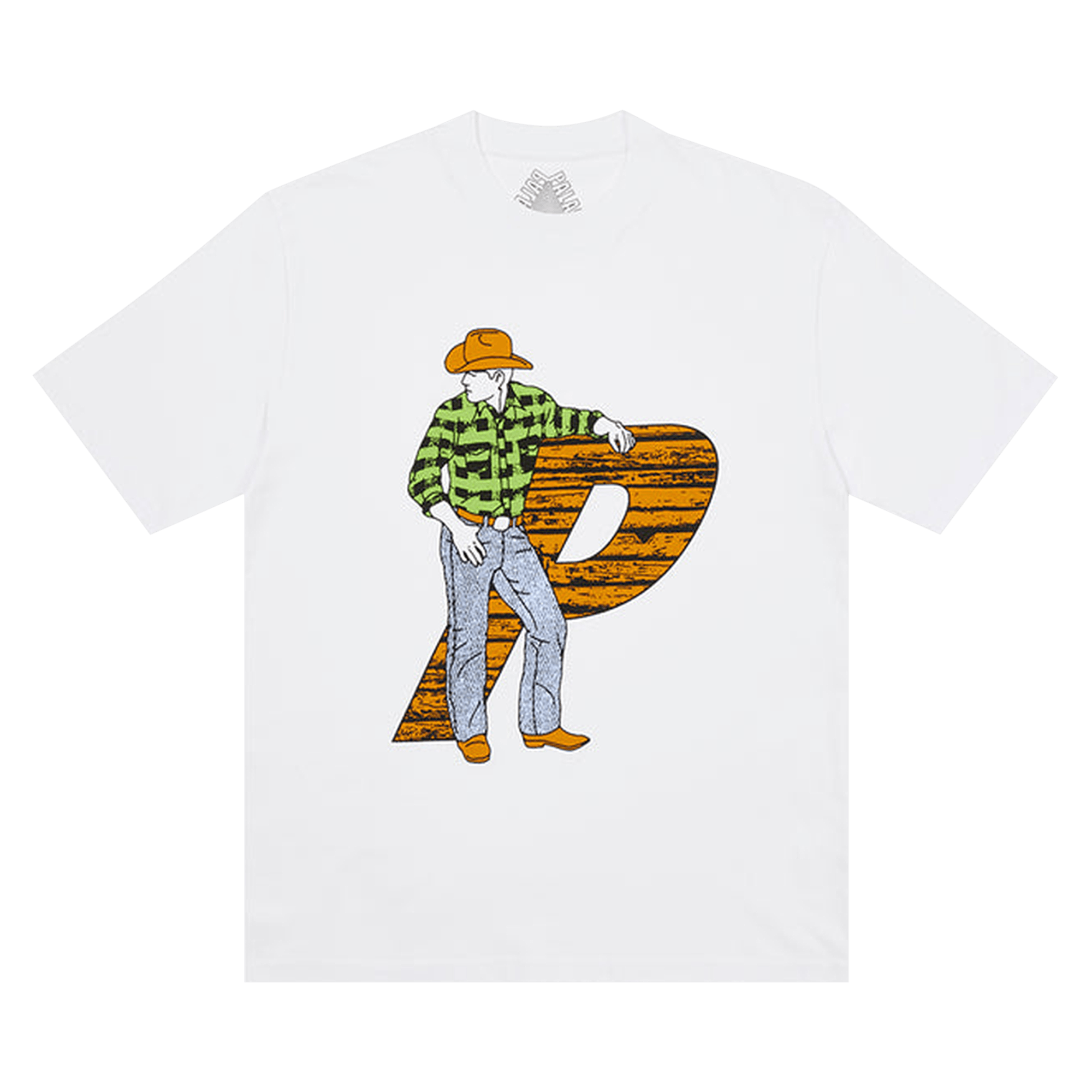 Palace Saddle Up T-Shirt 'White'
