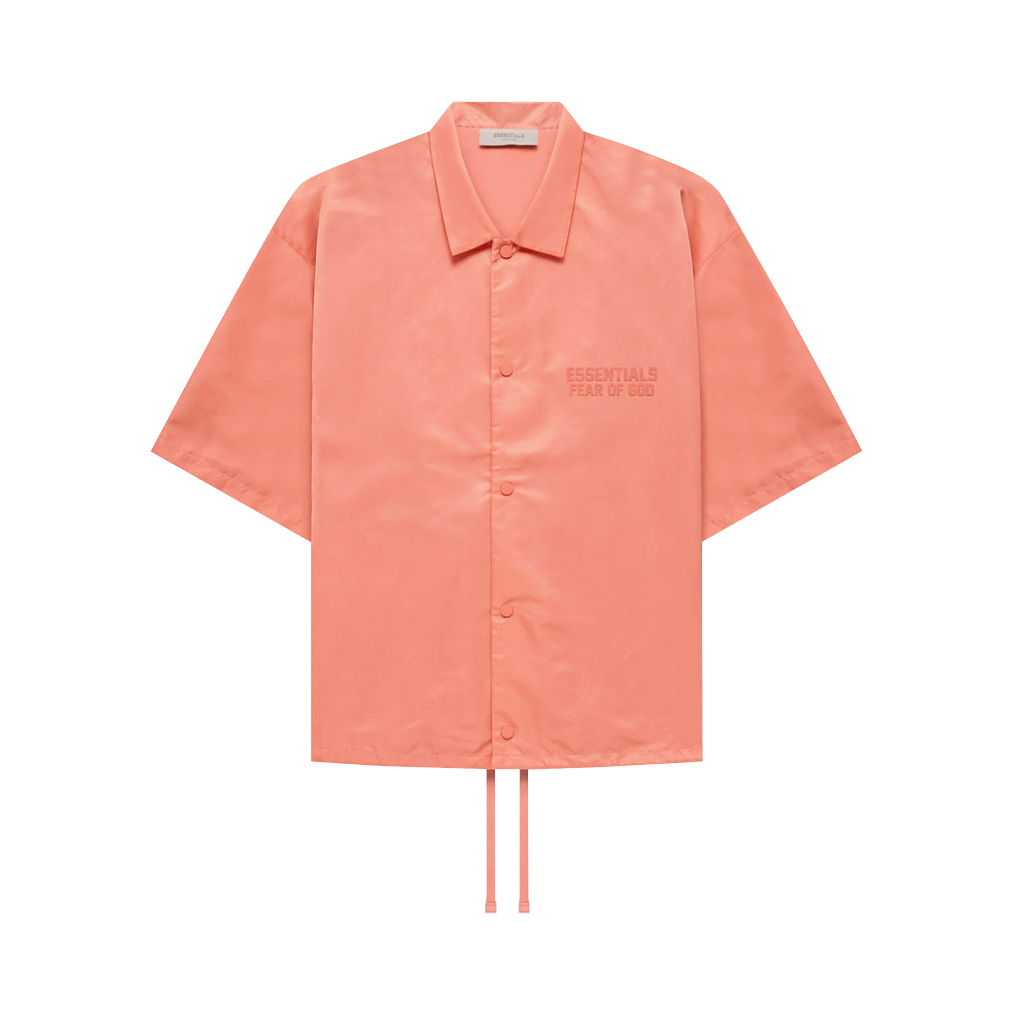 Fear of God Essentials Short-Sleeve Shirt 'Coral'