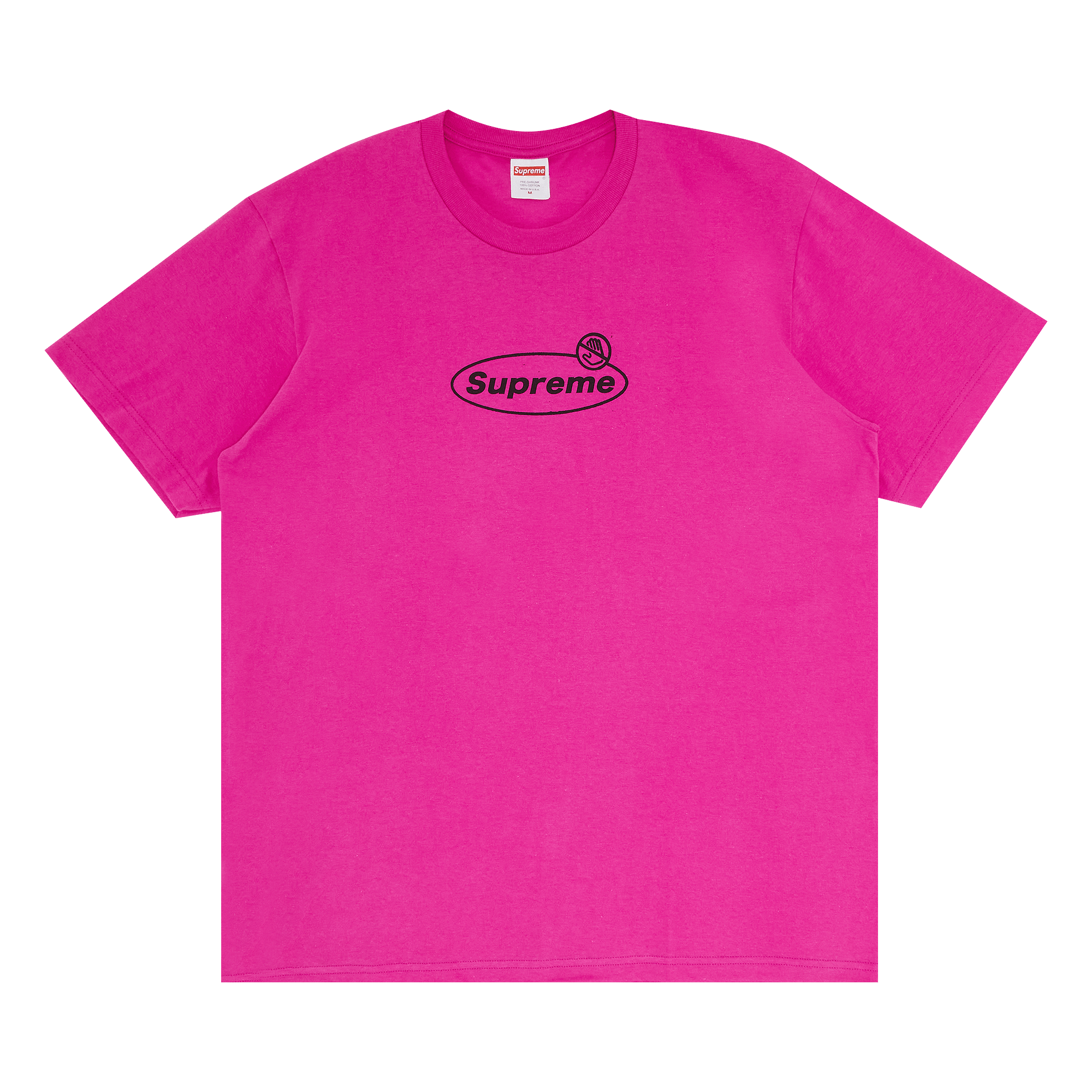 Supreme Warning Tee 'Magenta'
