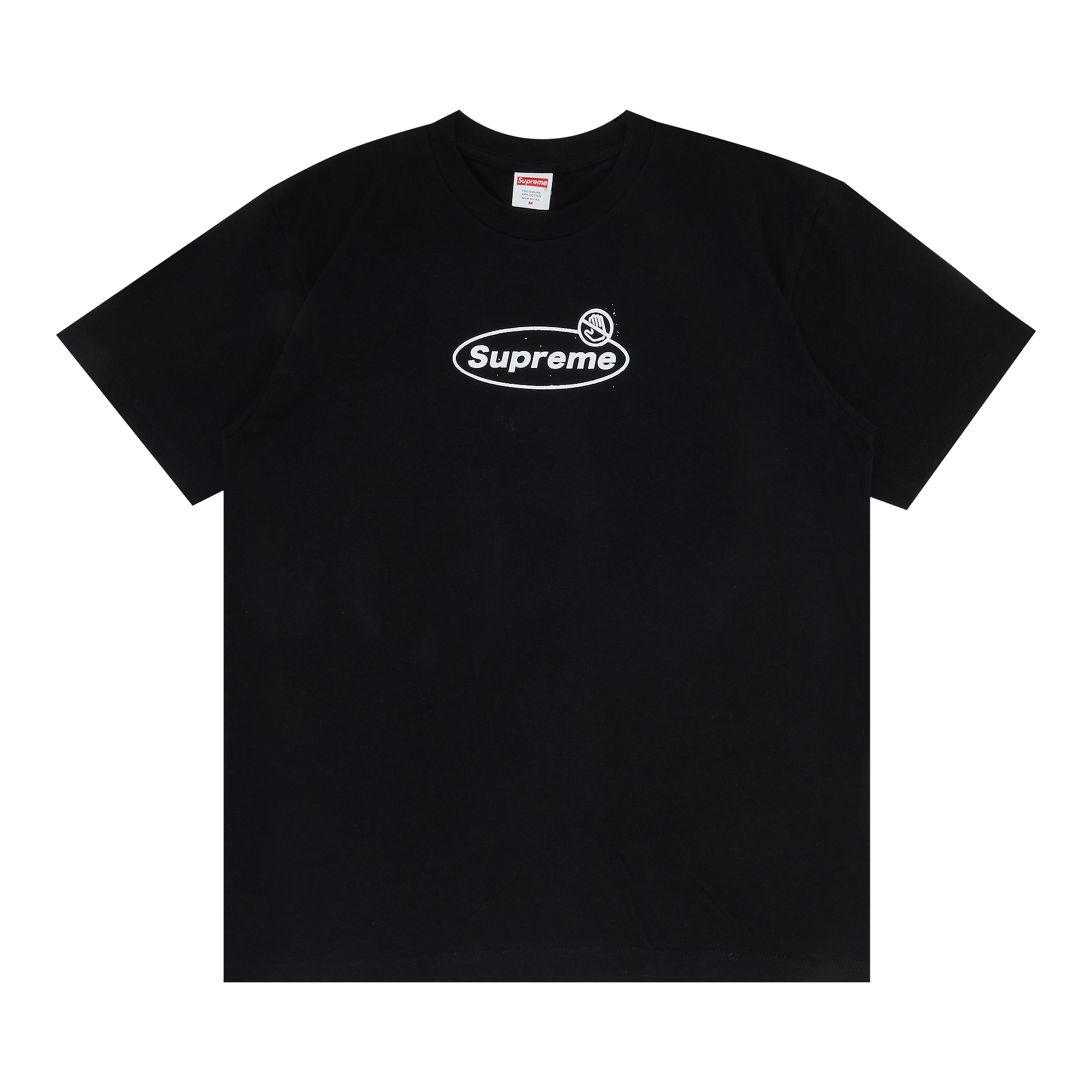 Supreme Warning Tee 'Black'