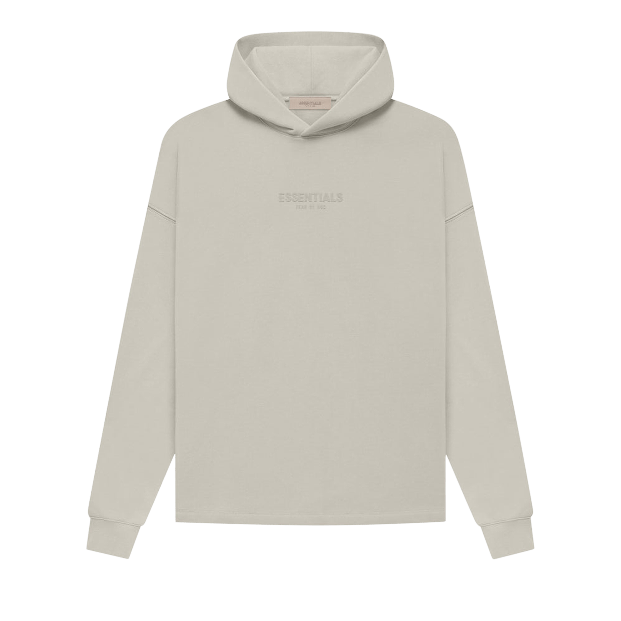 Pre-owned Essentials Fear Of God  Relaxed Hoodie 'smoke' In Grey