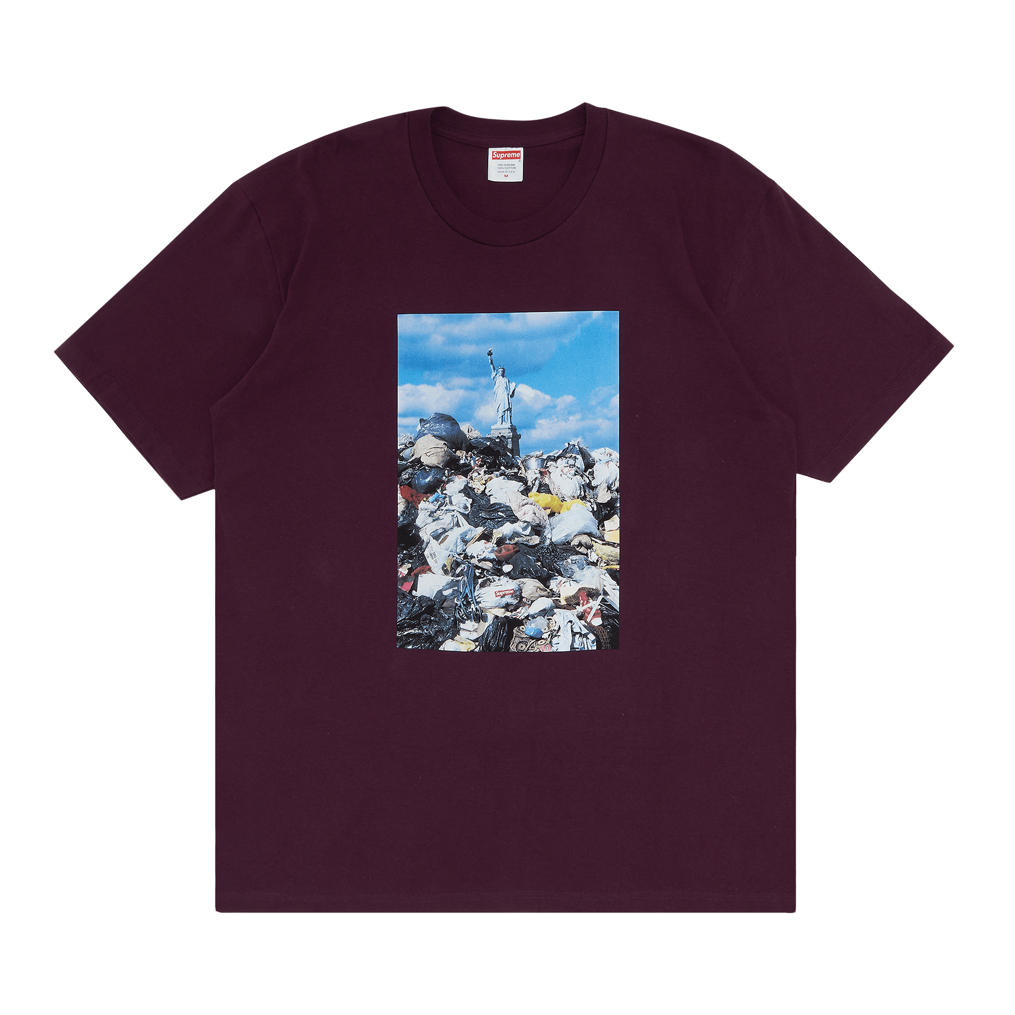 Supreme Trash Tee 'Eggplant'