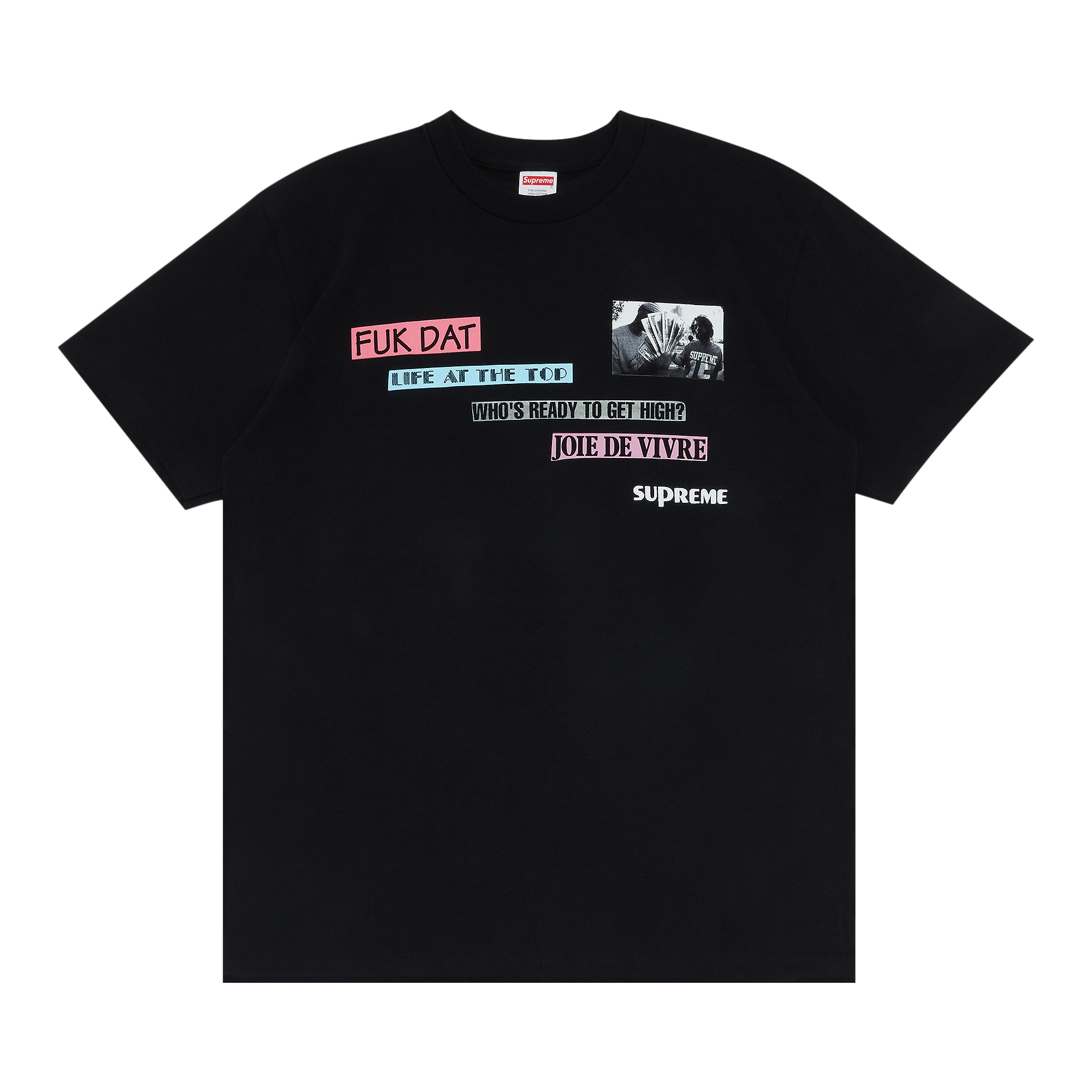 Supreme Joie De Vivre Tee 'Black'
