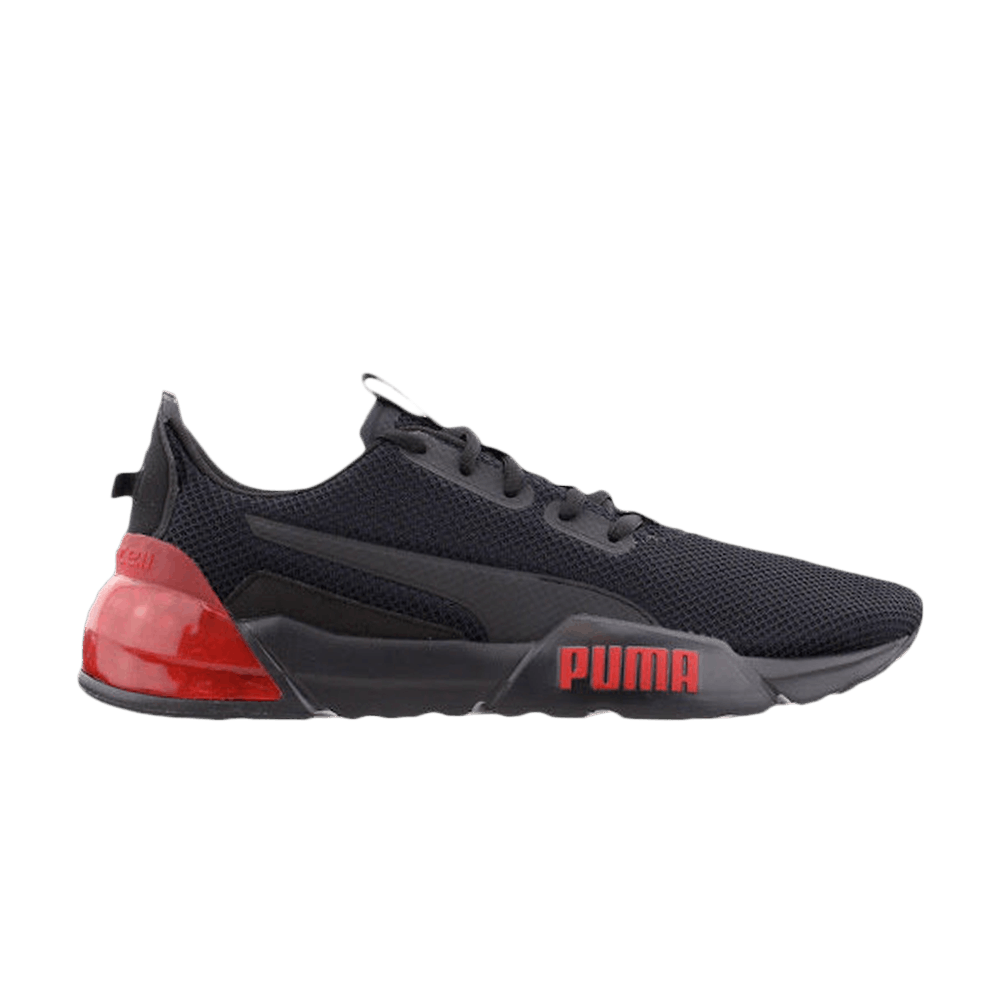 Pre-owned Puma Cell Phase 'black High Risk Red'