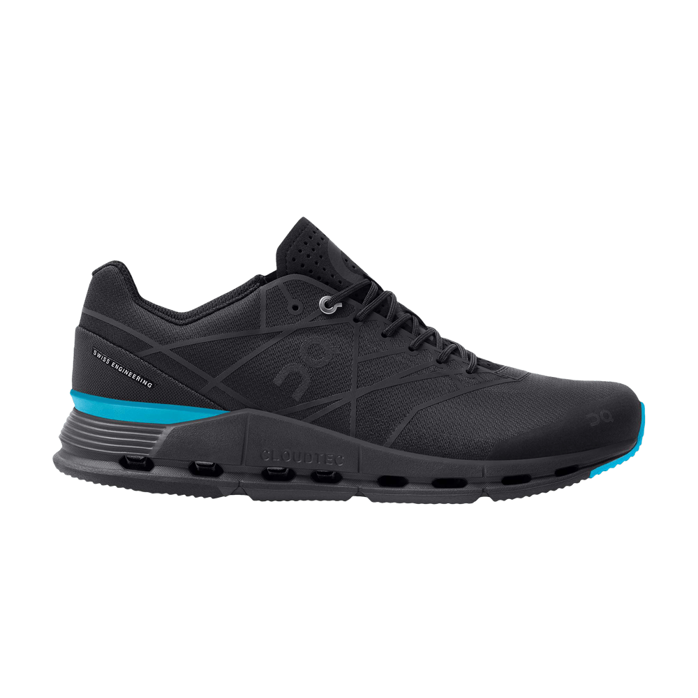 Pre-owned On Cloudnova Z5 'black Cyan'