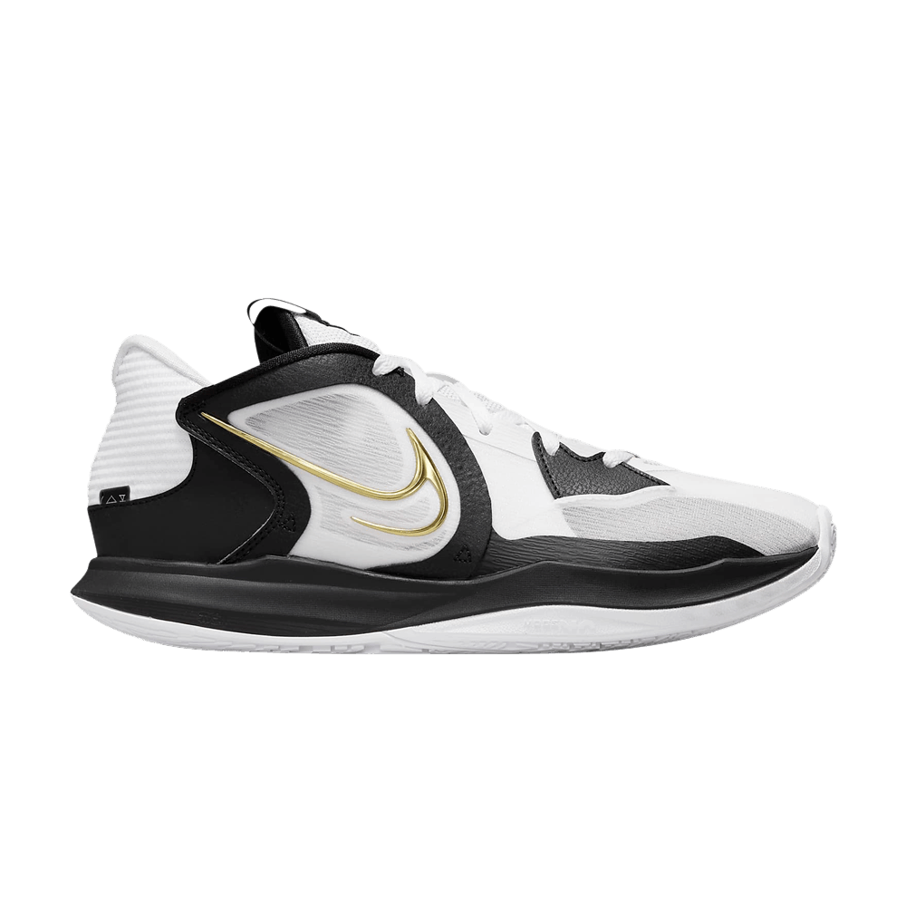 Pre-owned Nike Kyrie Low 5 'white Black Metallic Gold'
