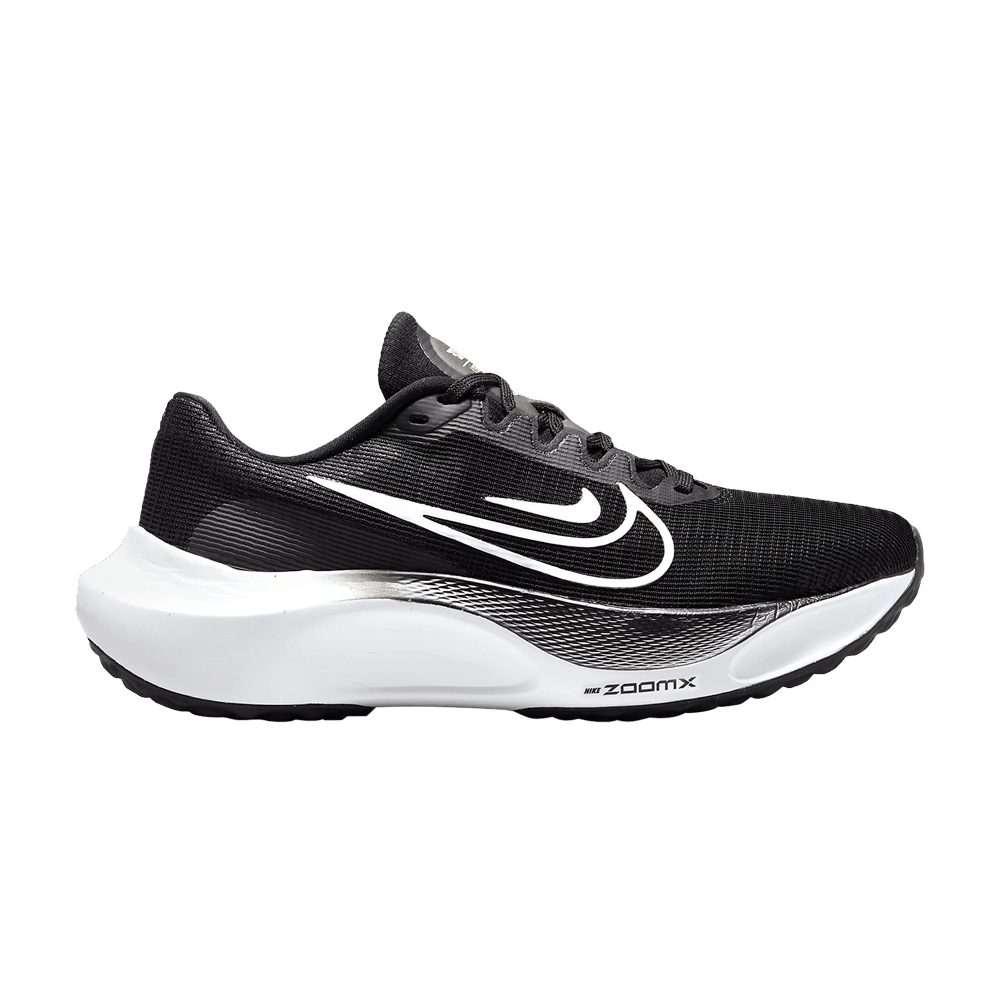 Pre-owned Nike Wmns Zoom Fly 5 'black White'
