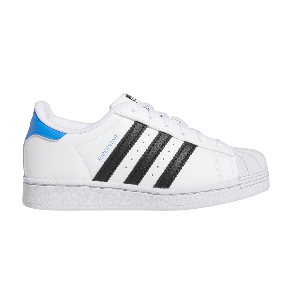Adidas Superstar J 'White Blue Rush'