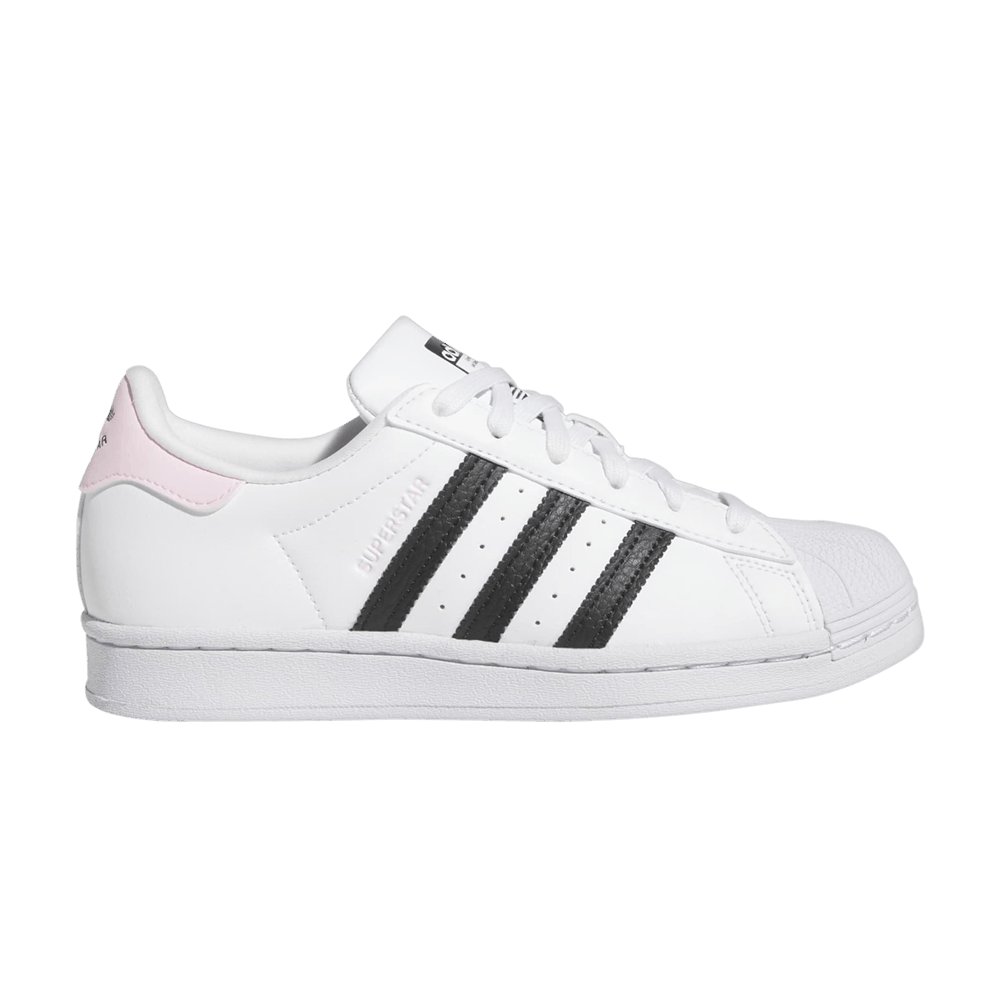 Adidas Superstar Big Kid 'White Clear Pink'