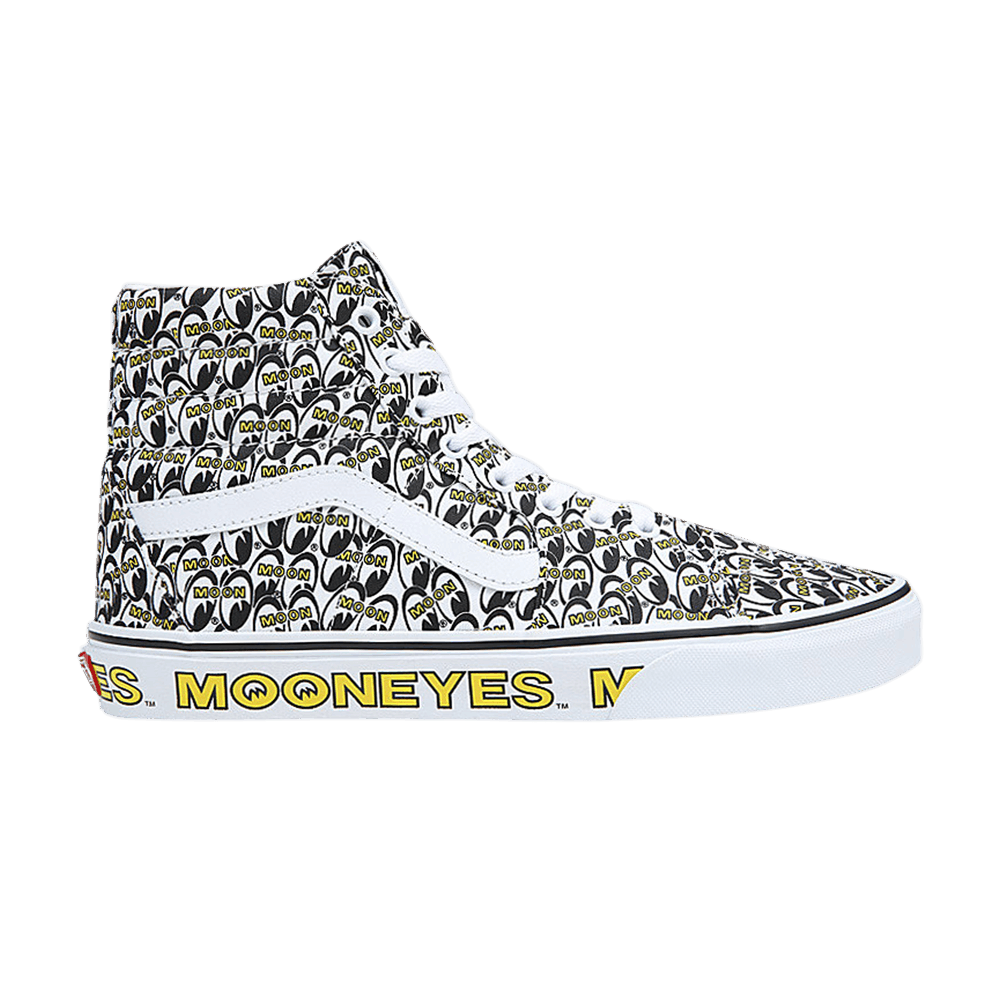 Mooneyes x Vans Sk8-Hi 'True White Yellow'