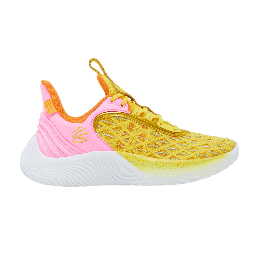 Pre-owned Curry Brand Sesame Street X Curry Flow 9 Gs 'street Pack - Play Big' In Yellow