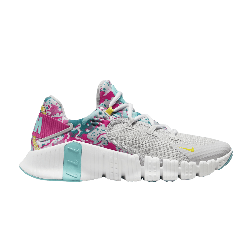 Click to view more detailed imagery on our partner's website Pre-owned Nike Wmns Free Metcon 4 'graffiti Graphics' In Grey