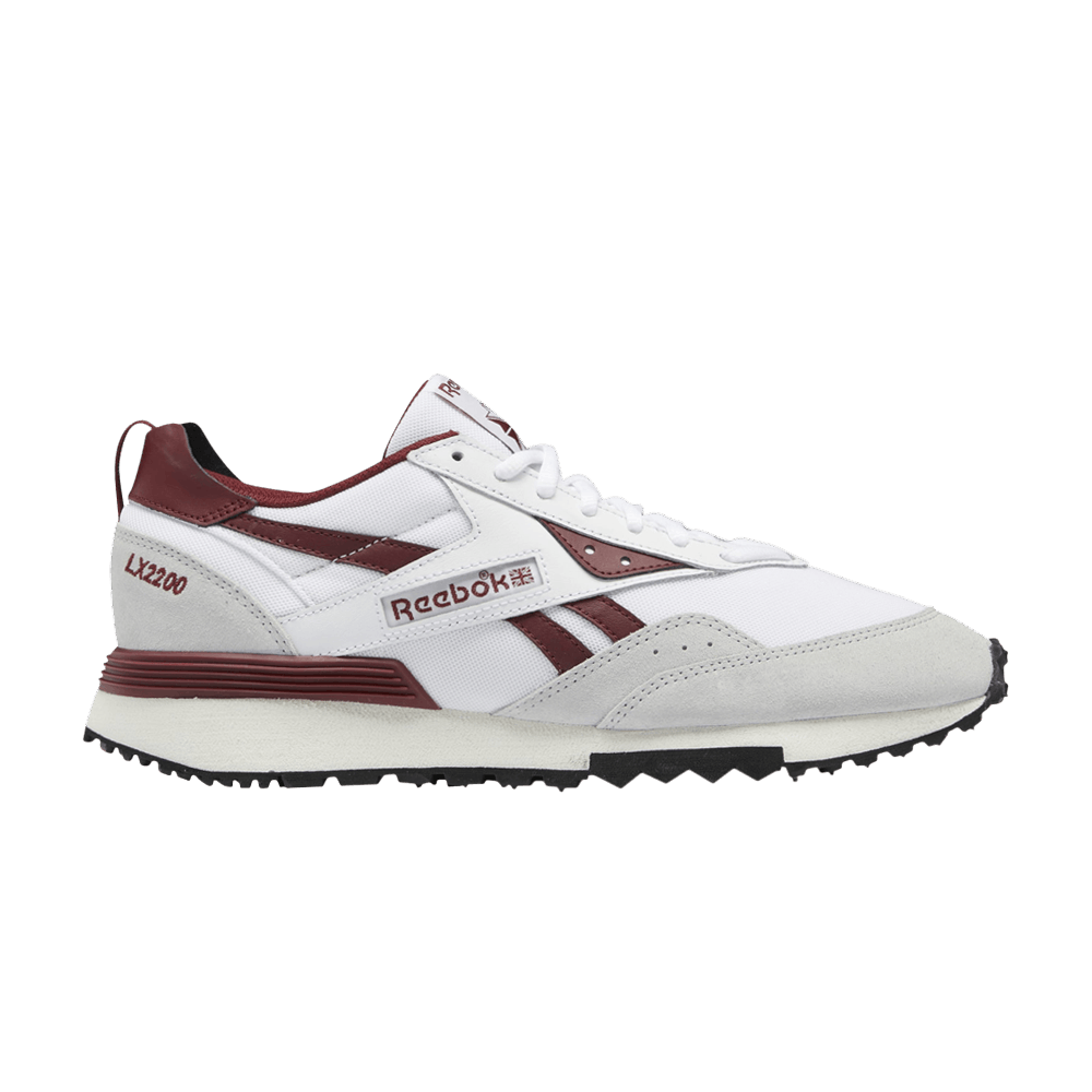 Reebok LX 2200 'White Classic Burgundy'