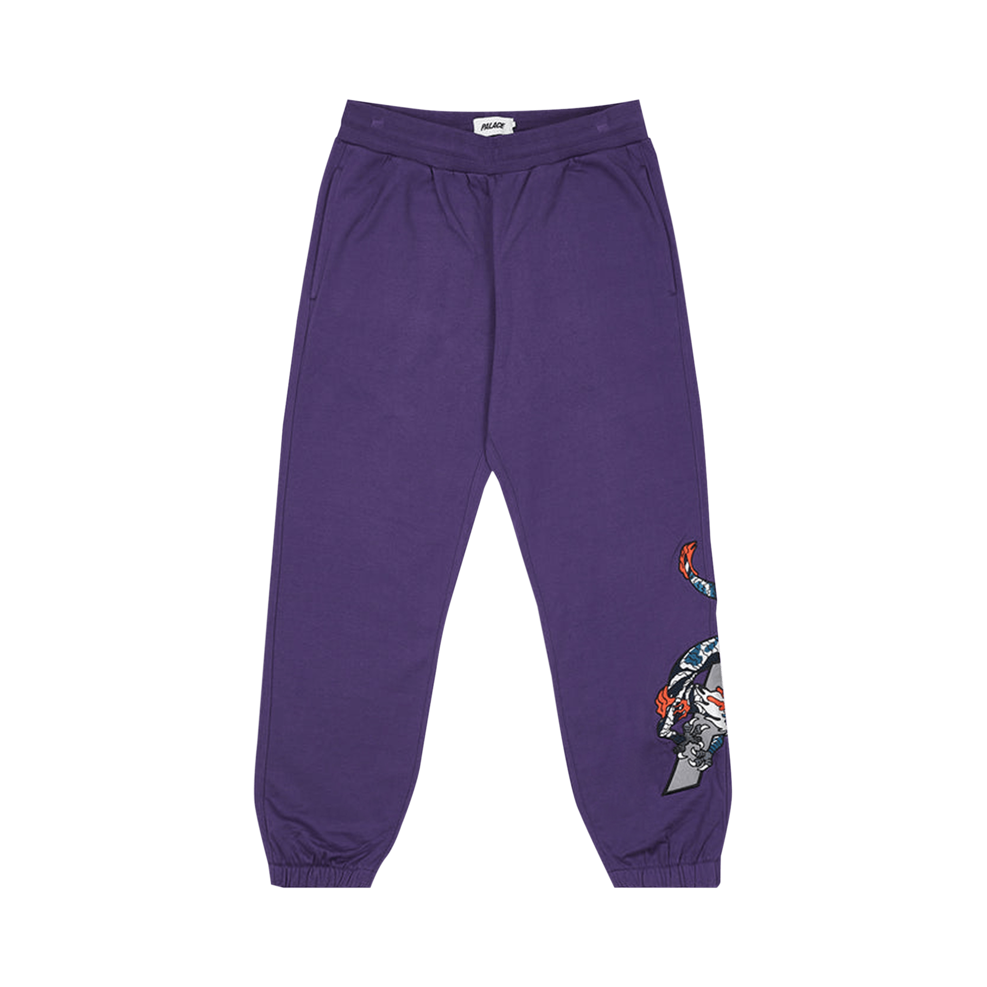 Palace Dragon Sweatpants 'Purple'