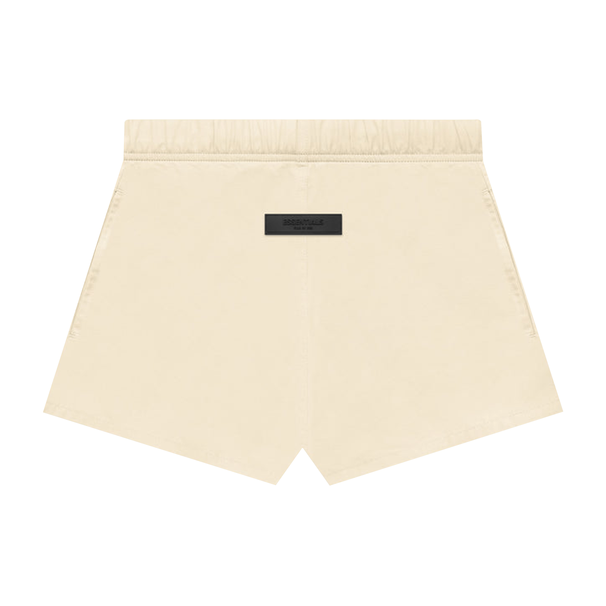 Pre-owned Essentials Fear Of God  Cotton Running Shorts 'egg Shell' In Cream