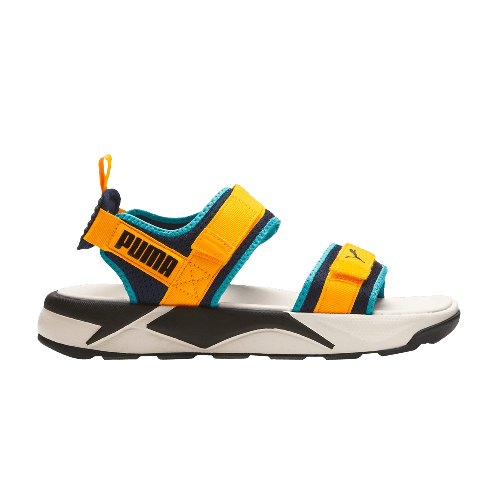 Pre-owned Puma Rs-sandal 'peacoat Spectra Yellow'