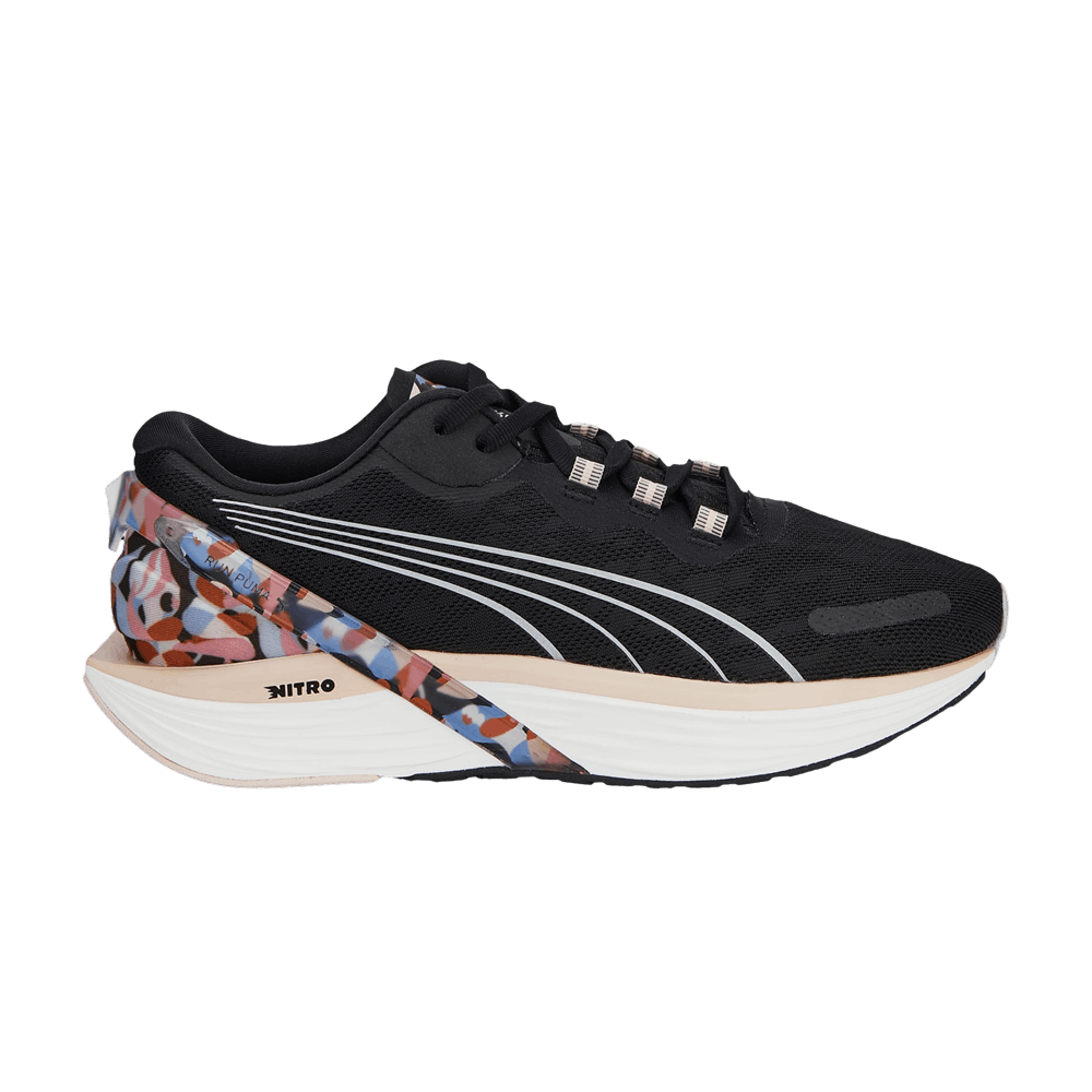 Pre-owned Puma Maggie Stephenson X Wmns Run Xx Nitro 'artwork - Black Arctic Ice'