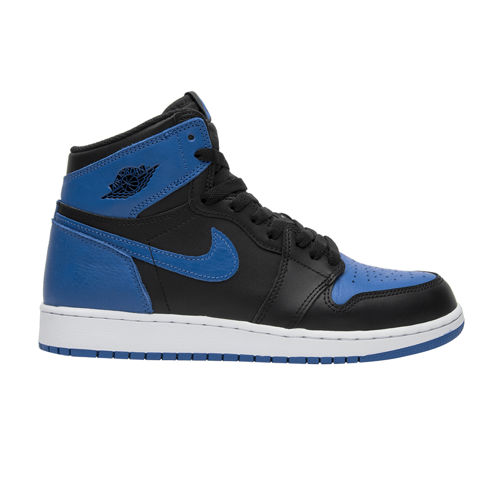 Pre-owned Air Jordan 1 Retro High Og Bg 'royal' 2017 In Black