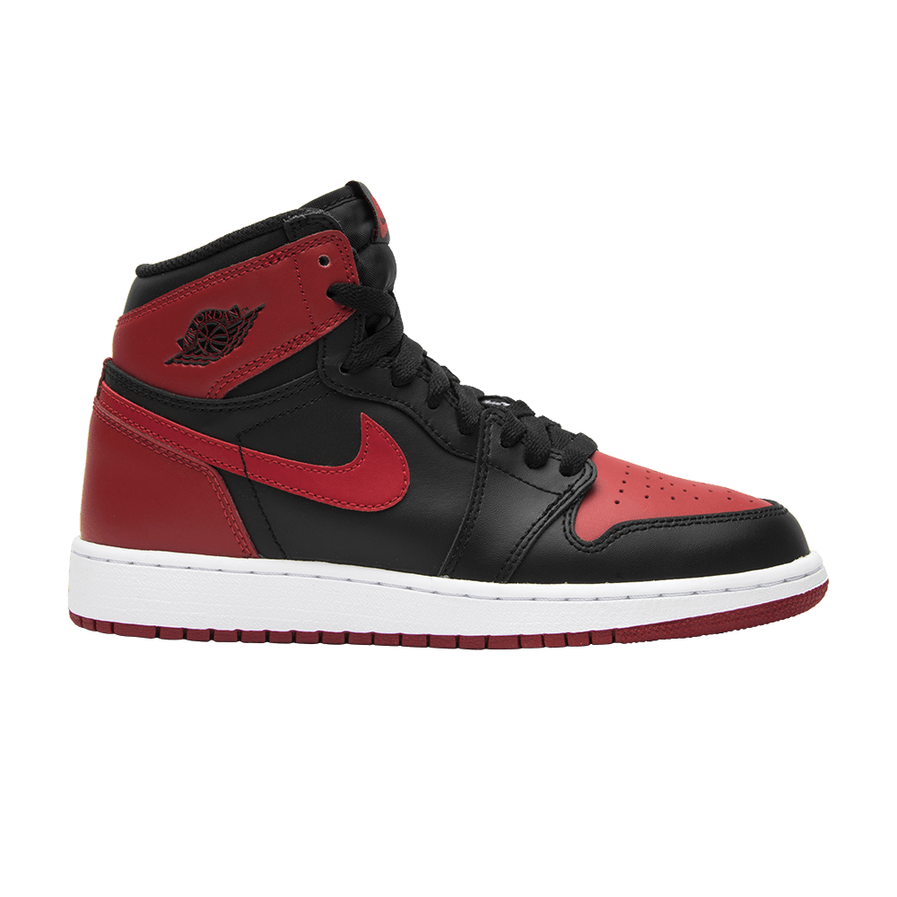 Pre-owned Air Jordan 1 Retro High Og Gs 'banned' 2016 In Black