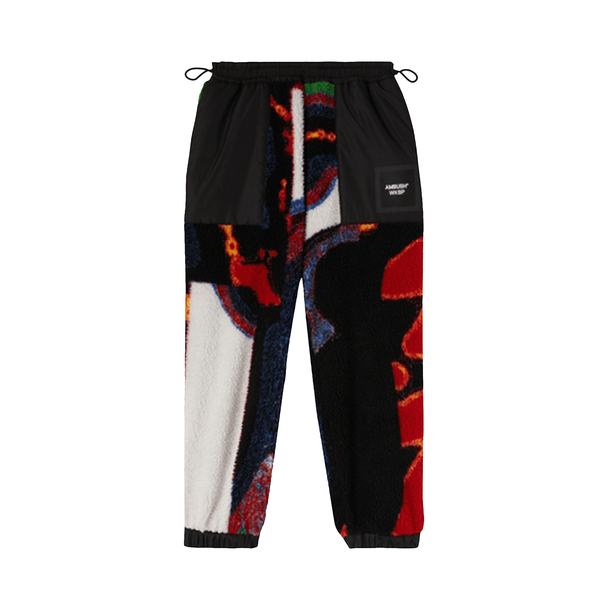 Pre-owned Ambush Teddy Jacquard Sweatpants 'multicolor/black' In Multi-color