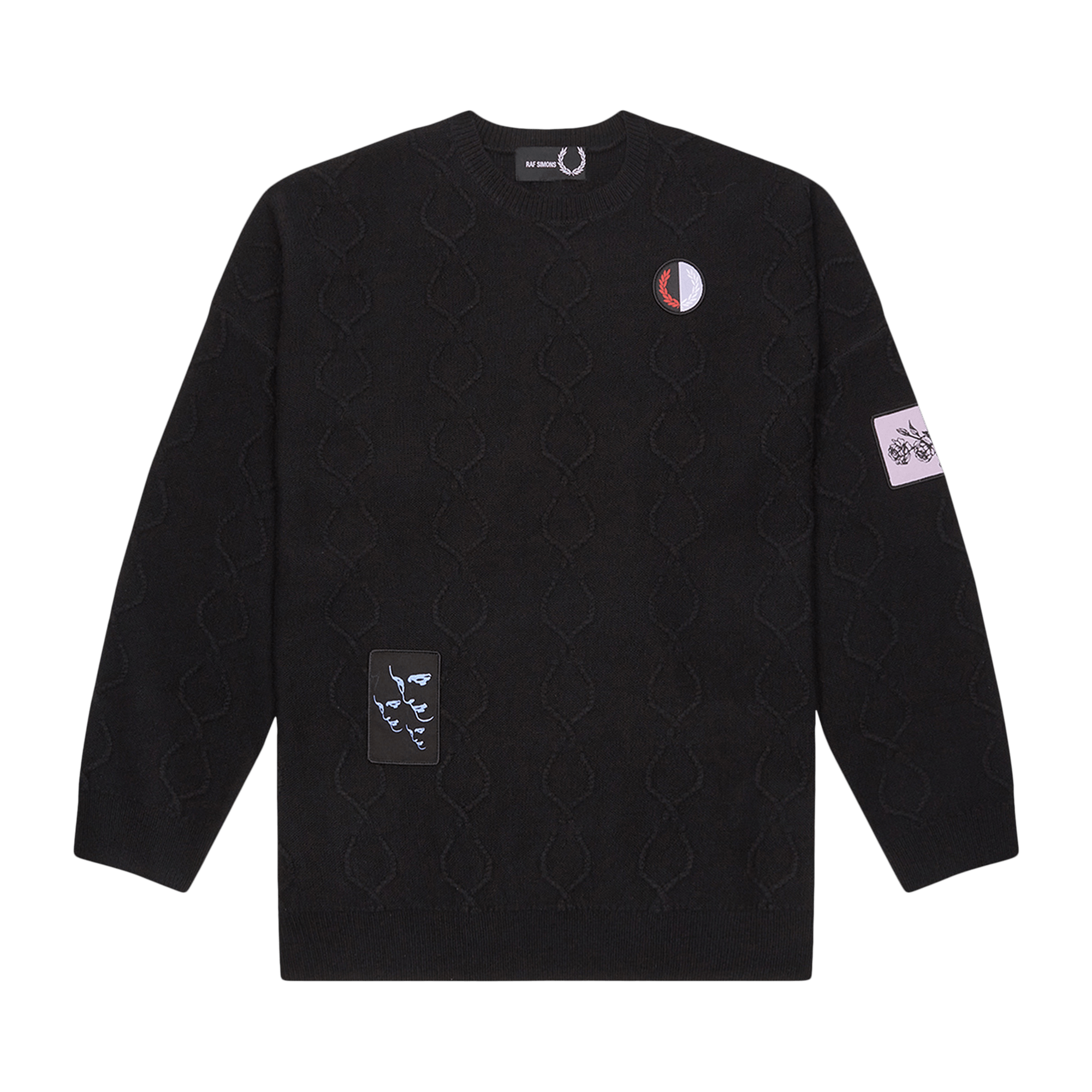Buy Fred Perry x Raf Simons Contrast Panel T-Shirt 
