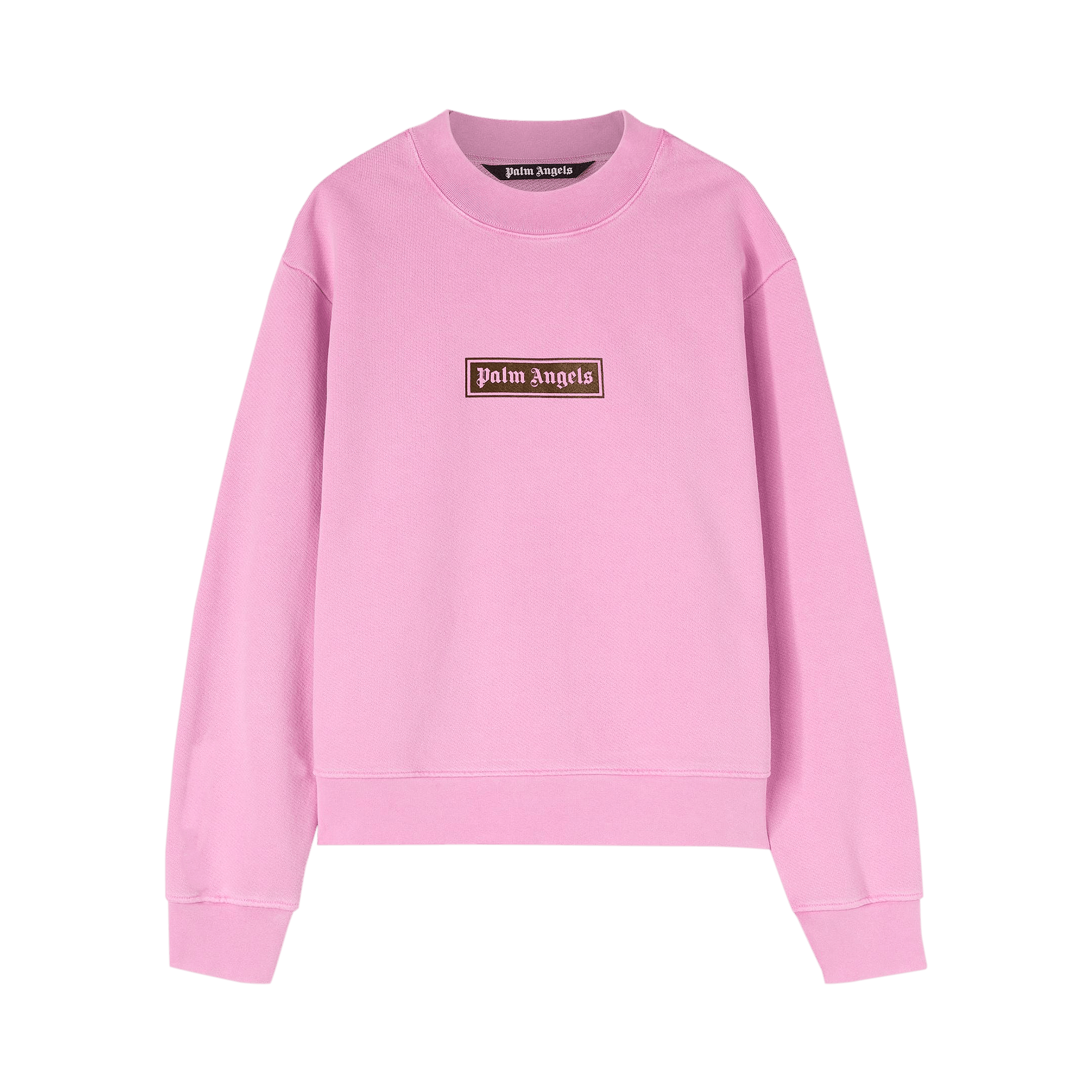 Palm Angels GD Box Logo Crew 'Fuchsia/Black'