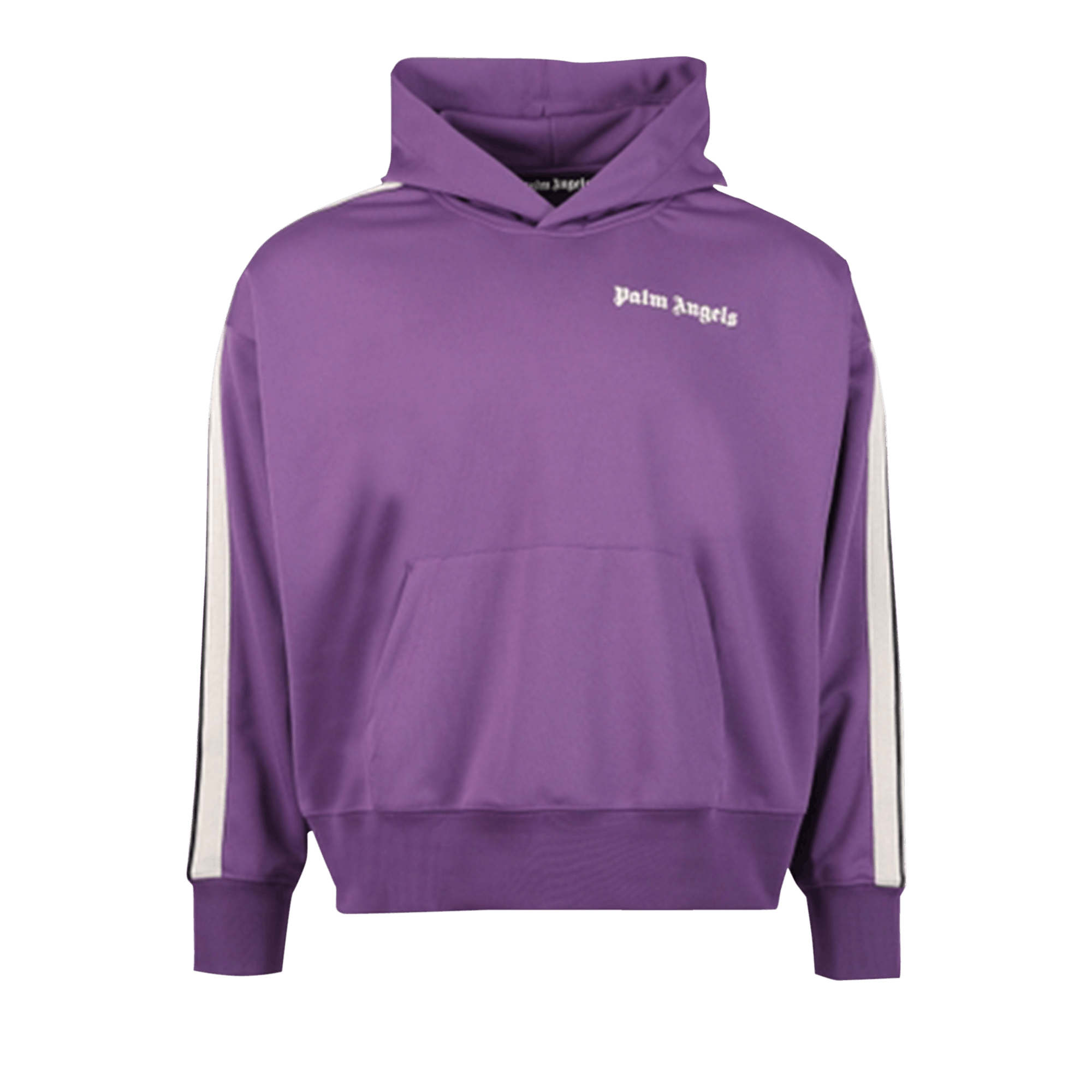 Palm Angels Track Hoody 'Purple/Off White'