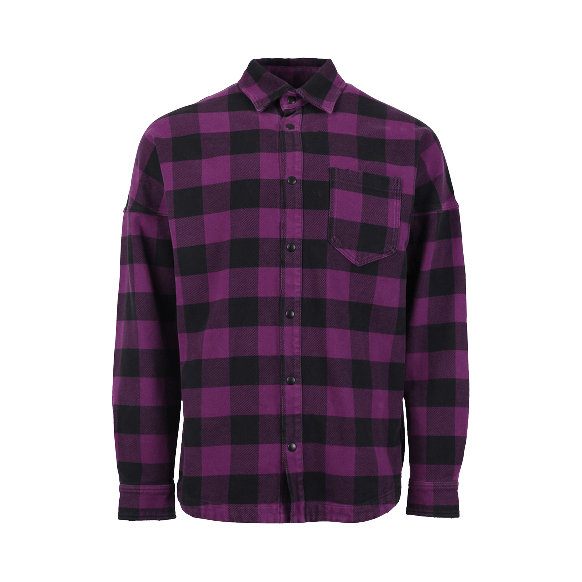 Palm Angels Classic Logo Overshirt 'Purple/White'