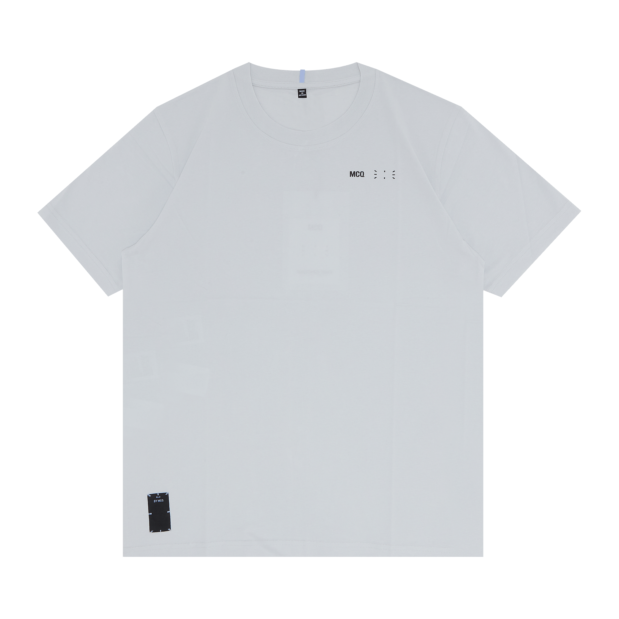 Pre-owned Mcq By Alexander Mcqueen T-shirt 'alloy' In Grey
