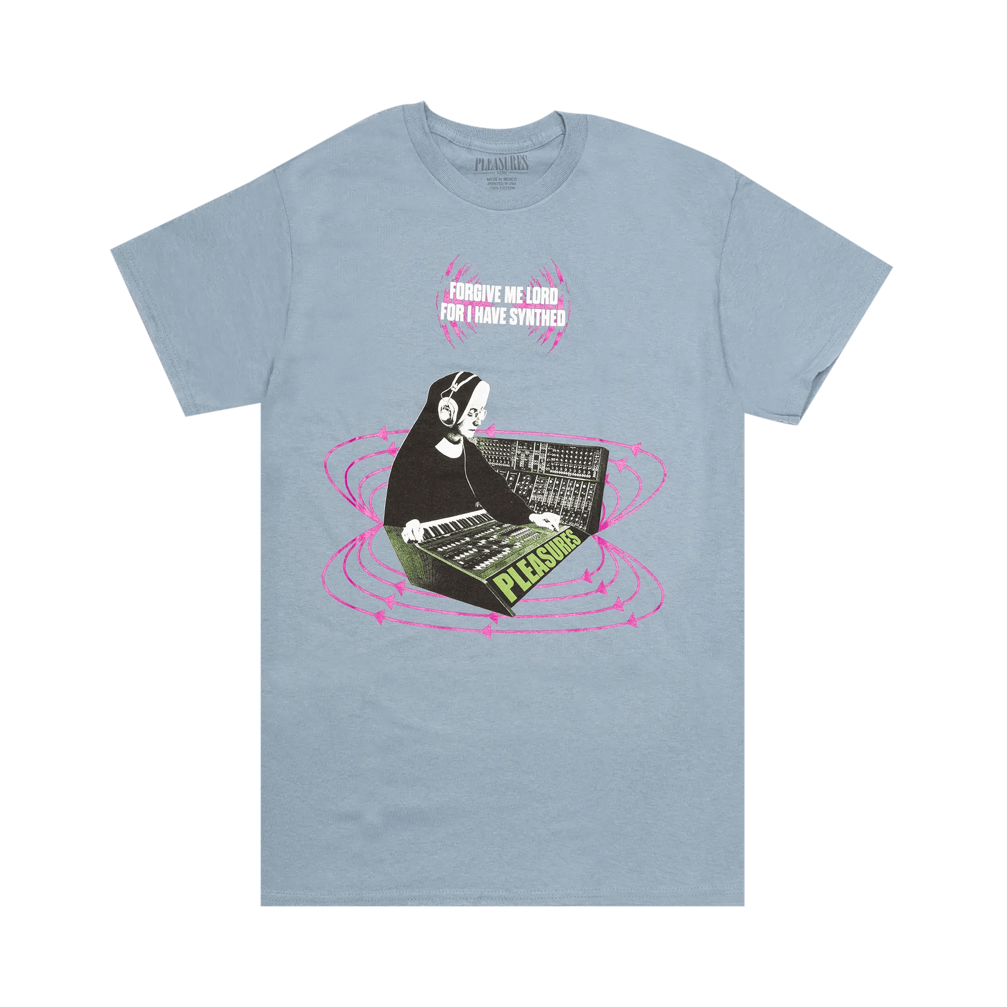 Pleasures Synth T-Shirt 'Slate'