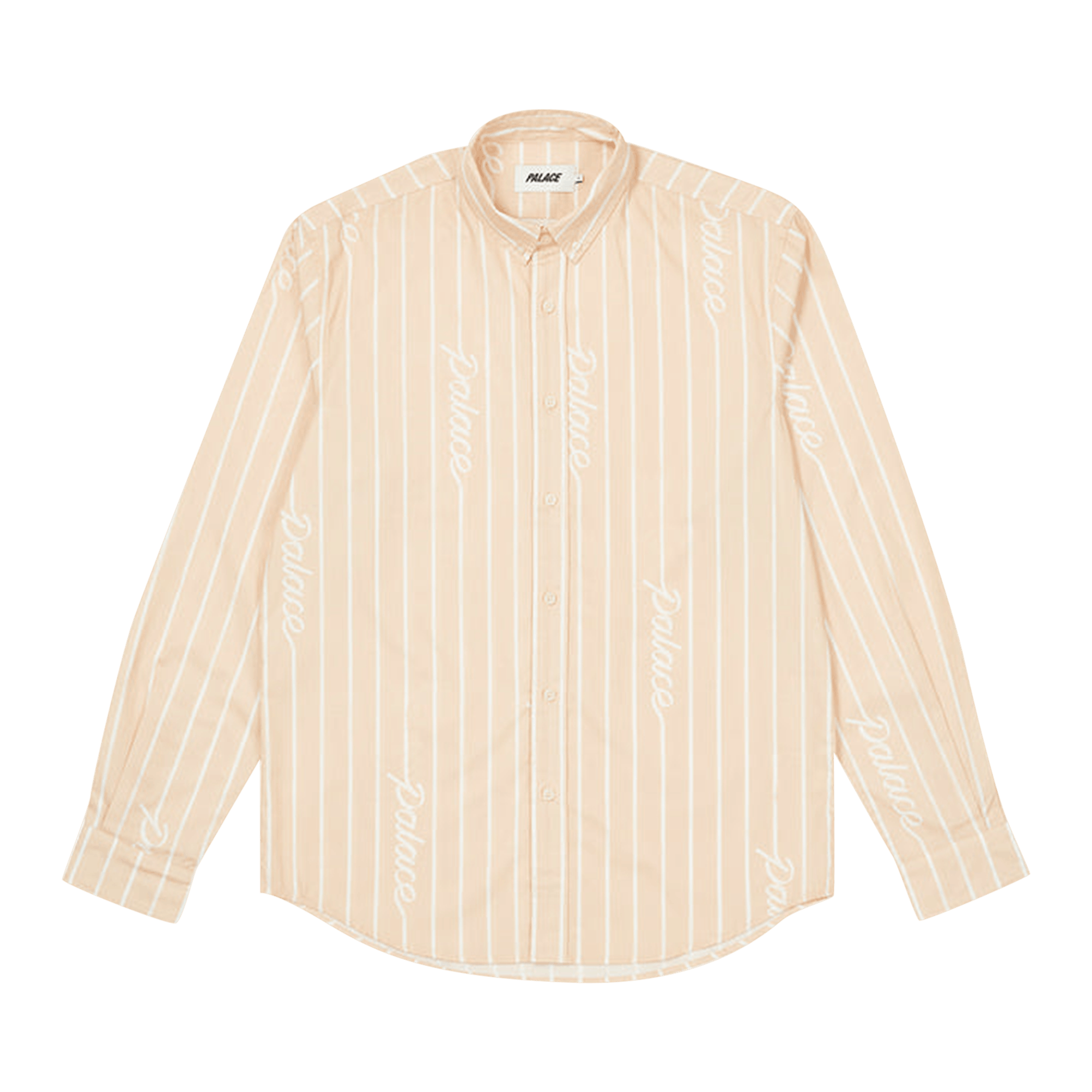 Palace Hand Stripe Shirt 'Tan'