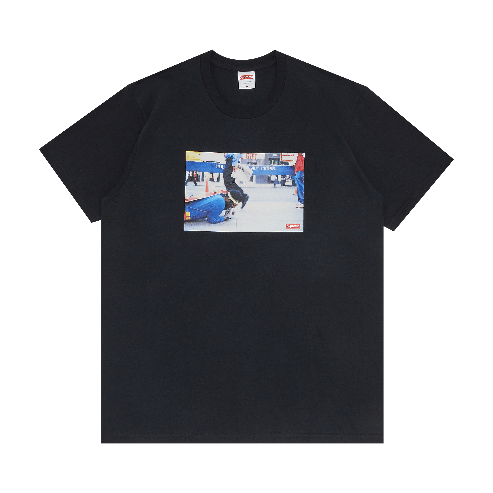 Supreme x Pope.L Training Crawl Tee 'Black'