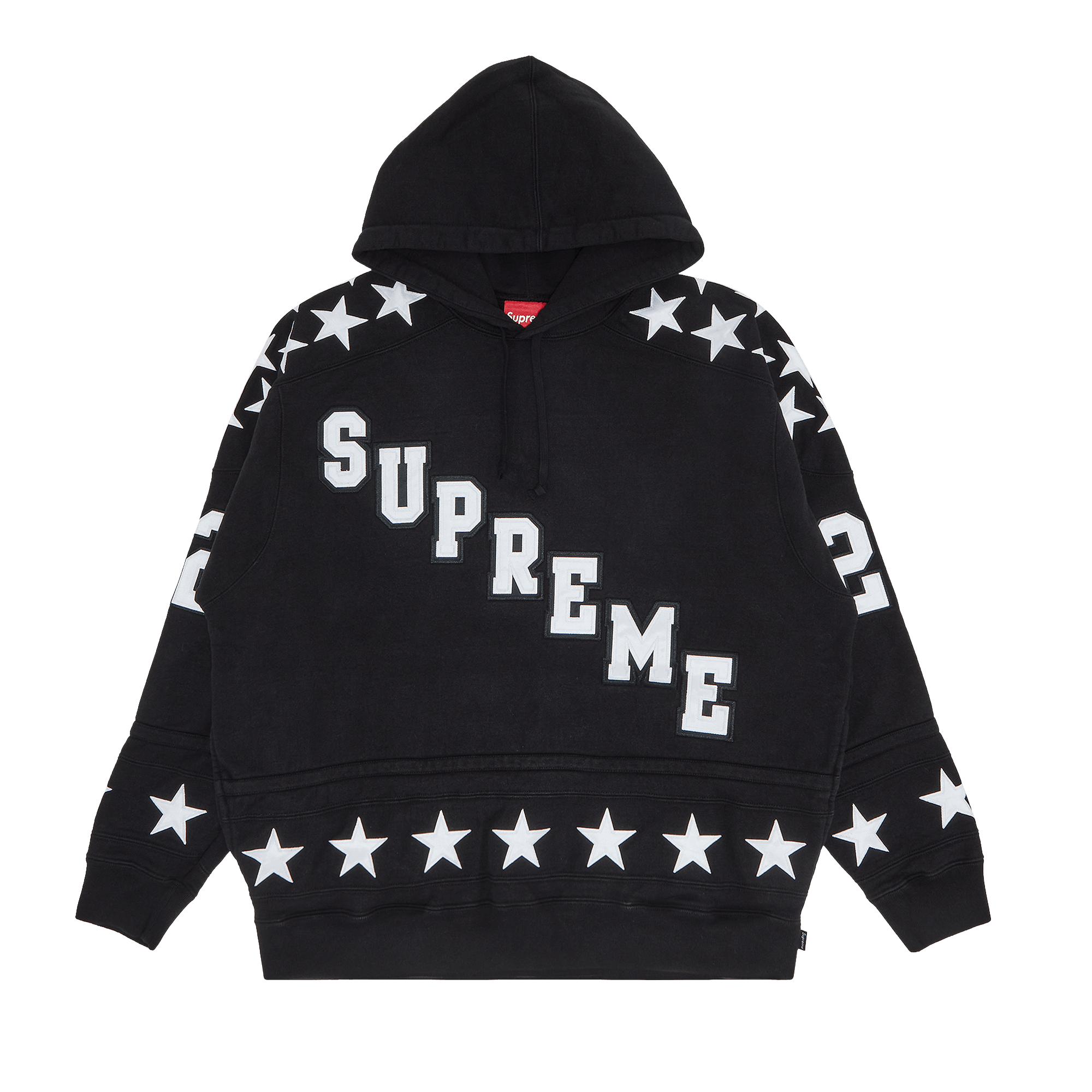 Supreme Hockey Hooded Sweatshirt 'Black'