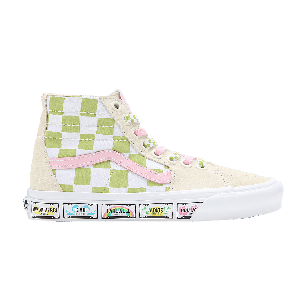 Emma Mulholland on Holiday x Vans Sk8-Hi Tapered 'Whimsical Checkerboard'