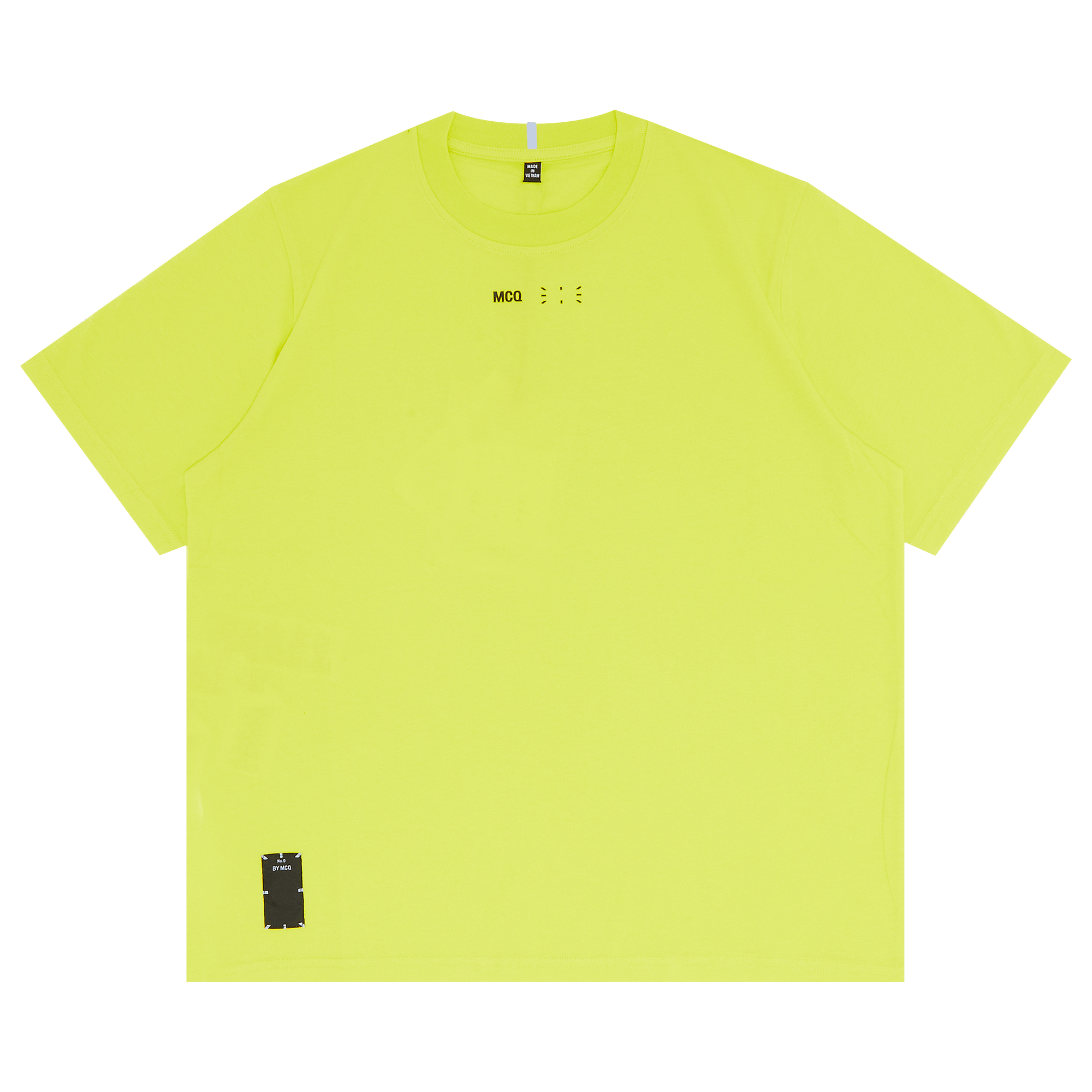 Pre-owned Mcq By Alexander Mcqueen T-shirt 'atomic Blaster' In Yellow