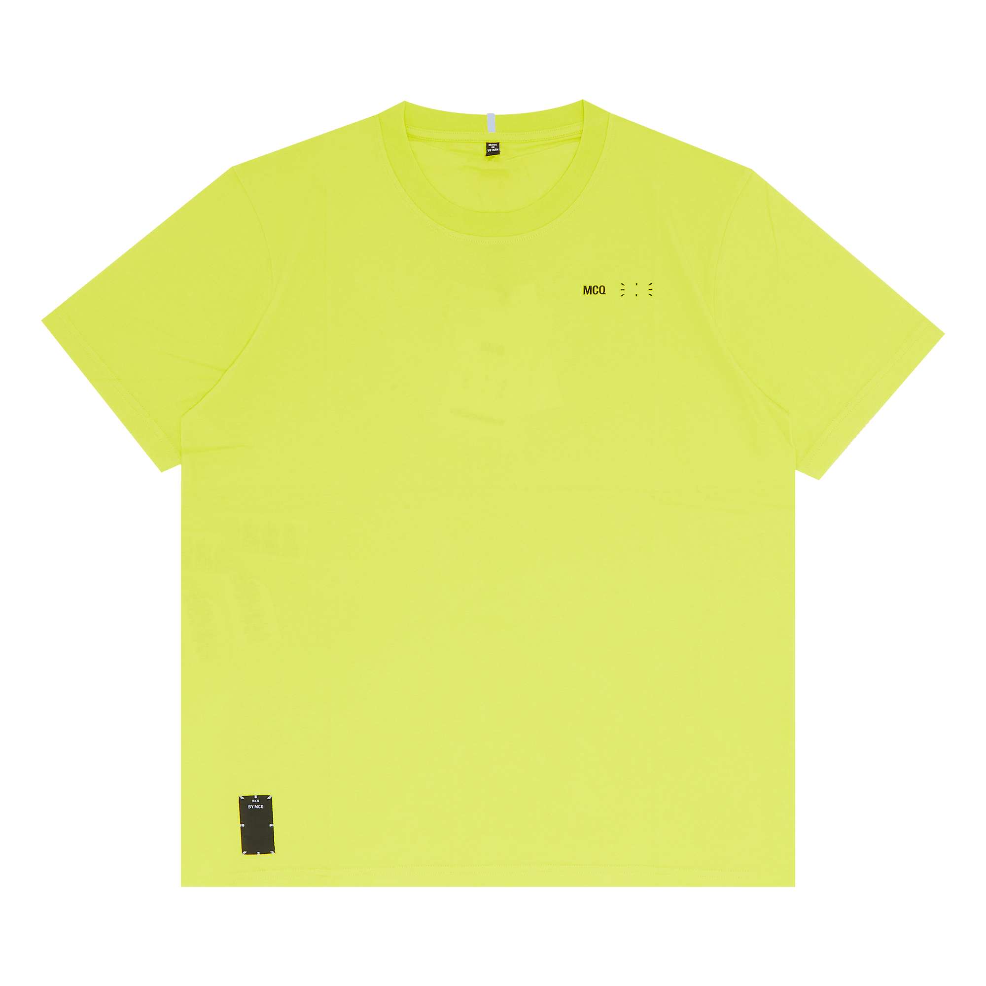 Pre-owned Mcq By Alexander Mcqueen T-shirt 'atomic Blaster' In Yellow
