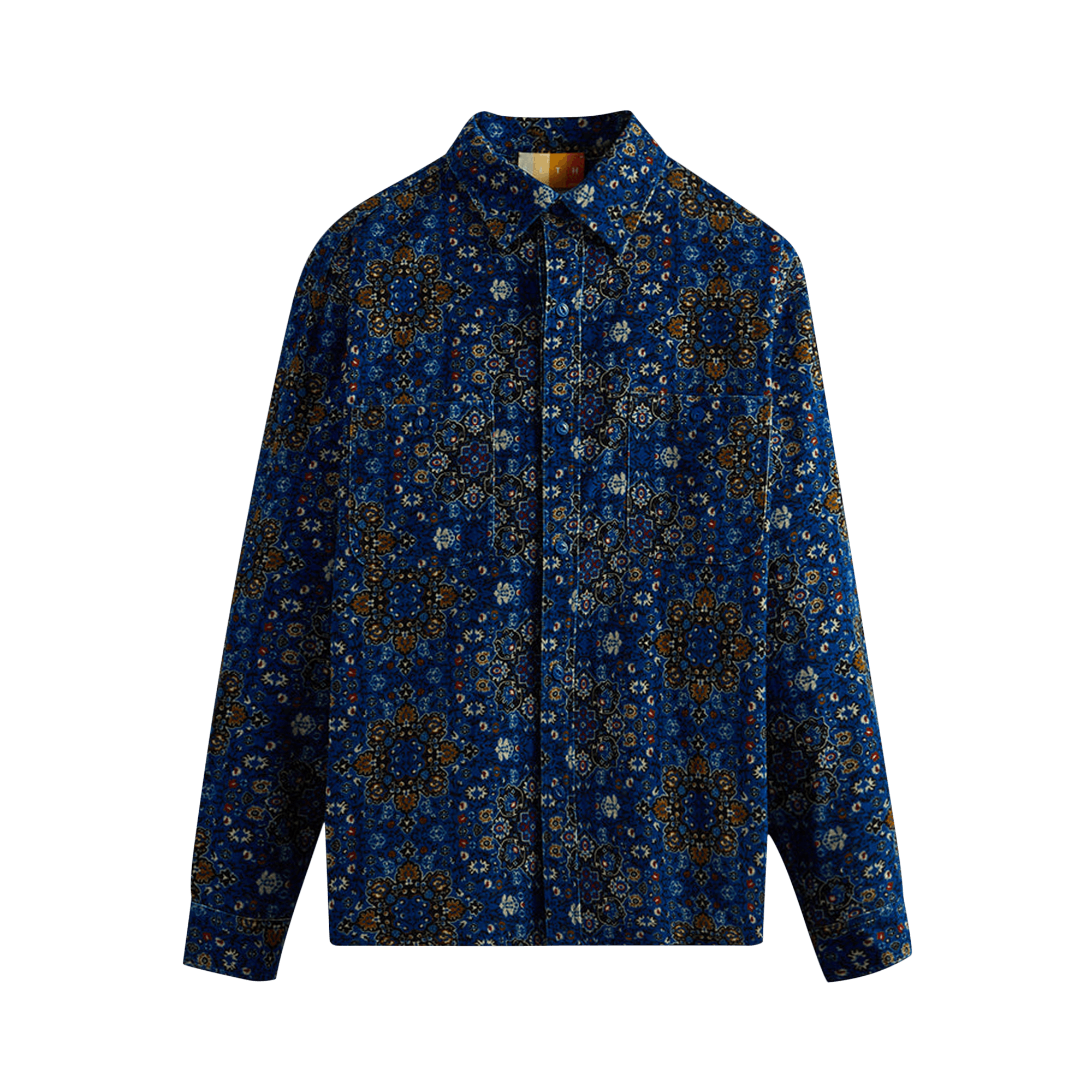 Kith Corduroy Printed Apollo Shirt 'Voyage'