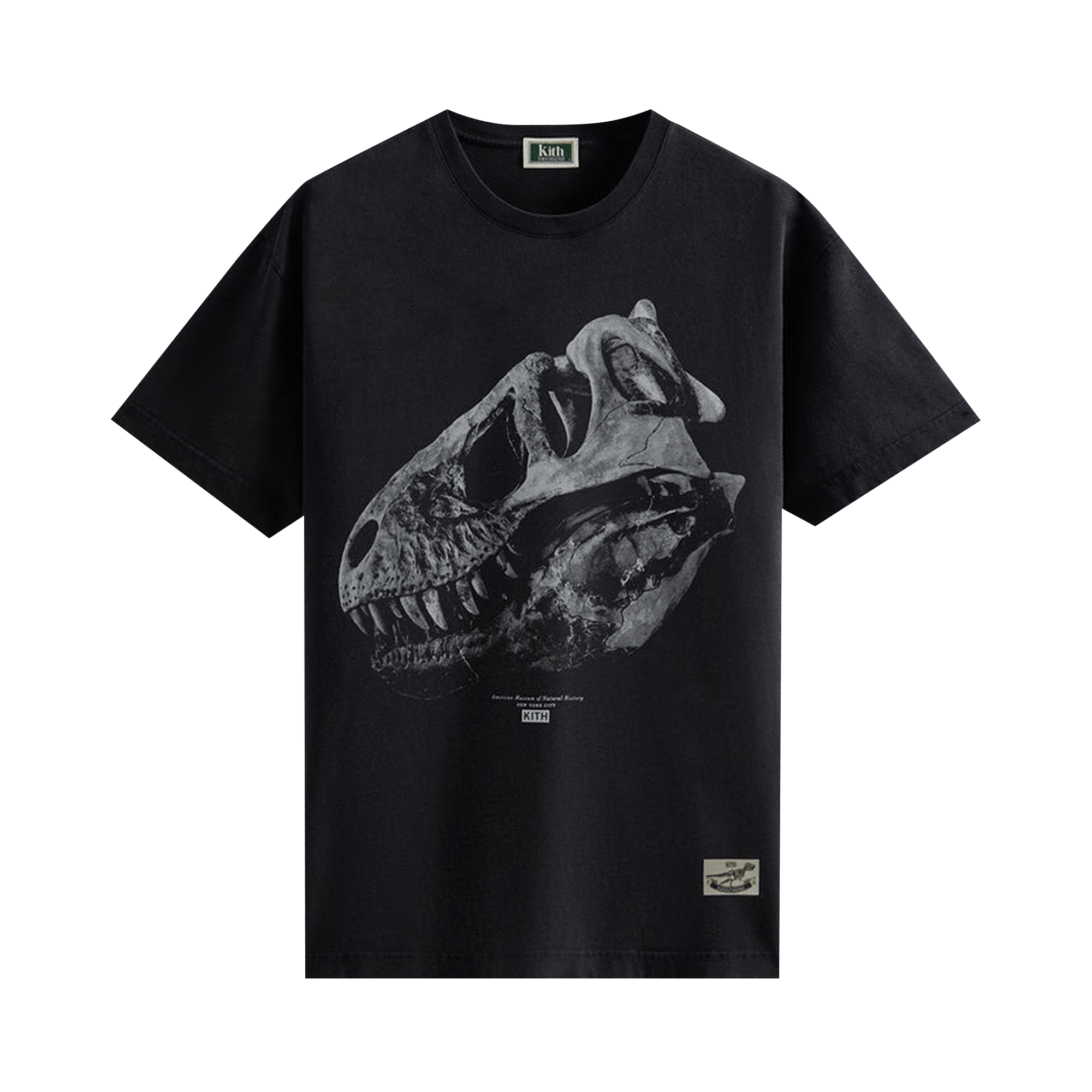 Kith For AMNH T-Rex Vintage Tee 'Black'